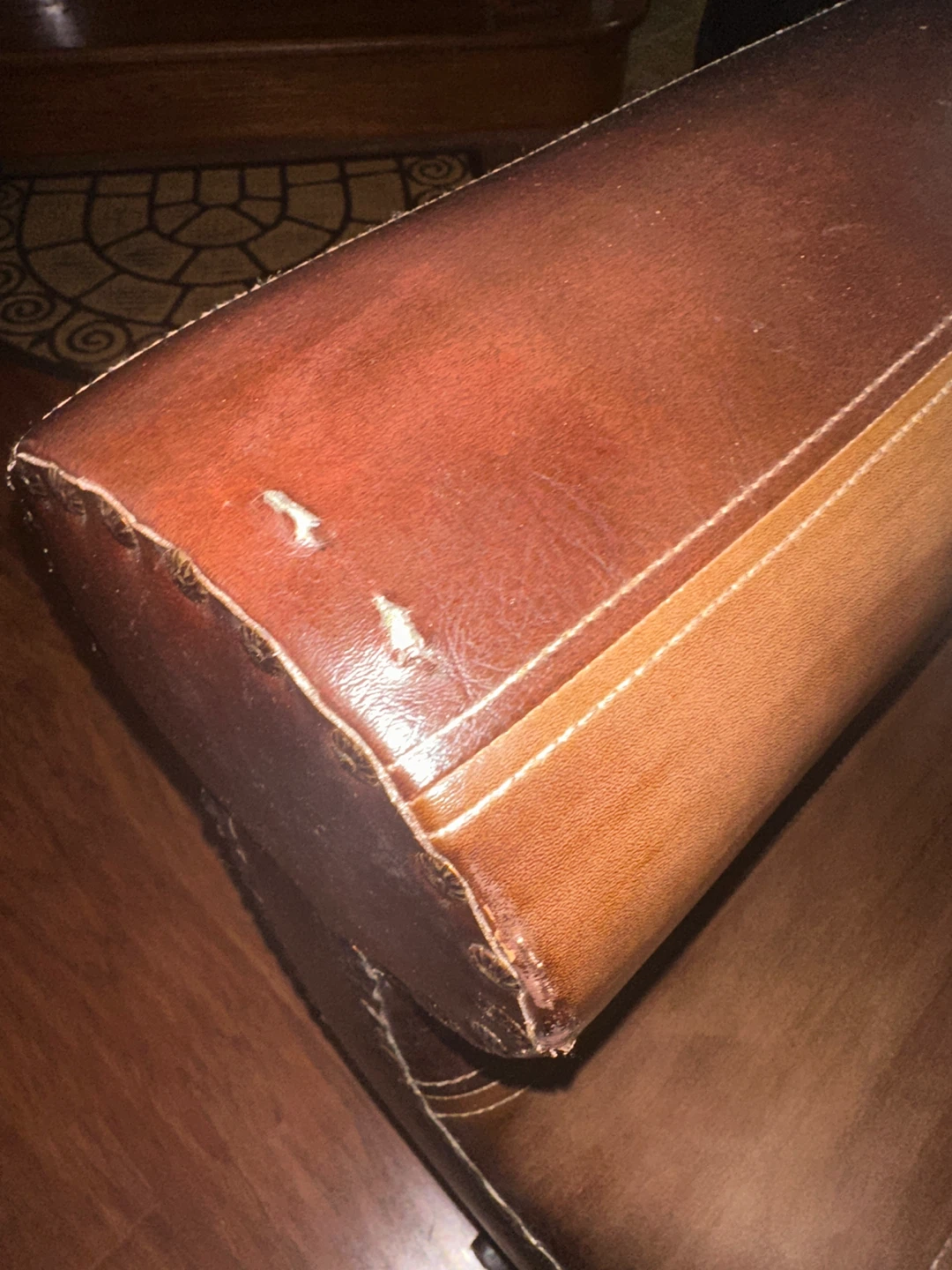 Leather Bench Seat - photo 2