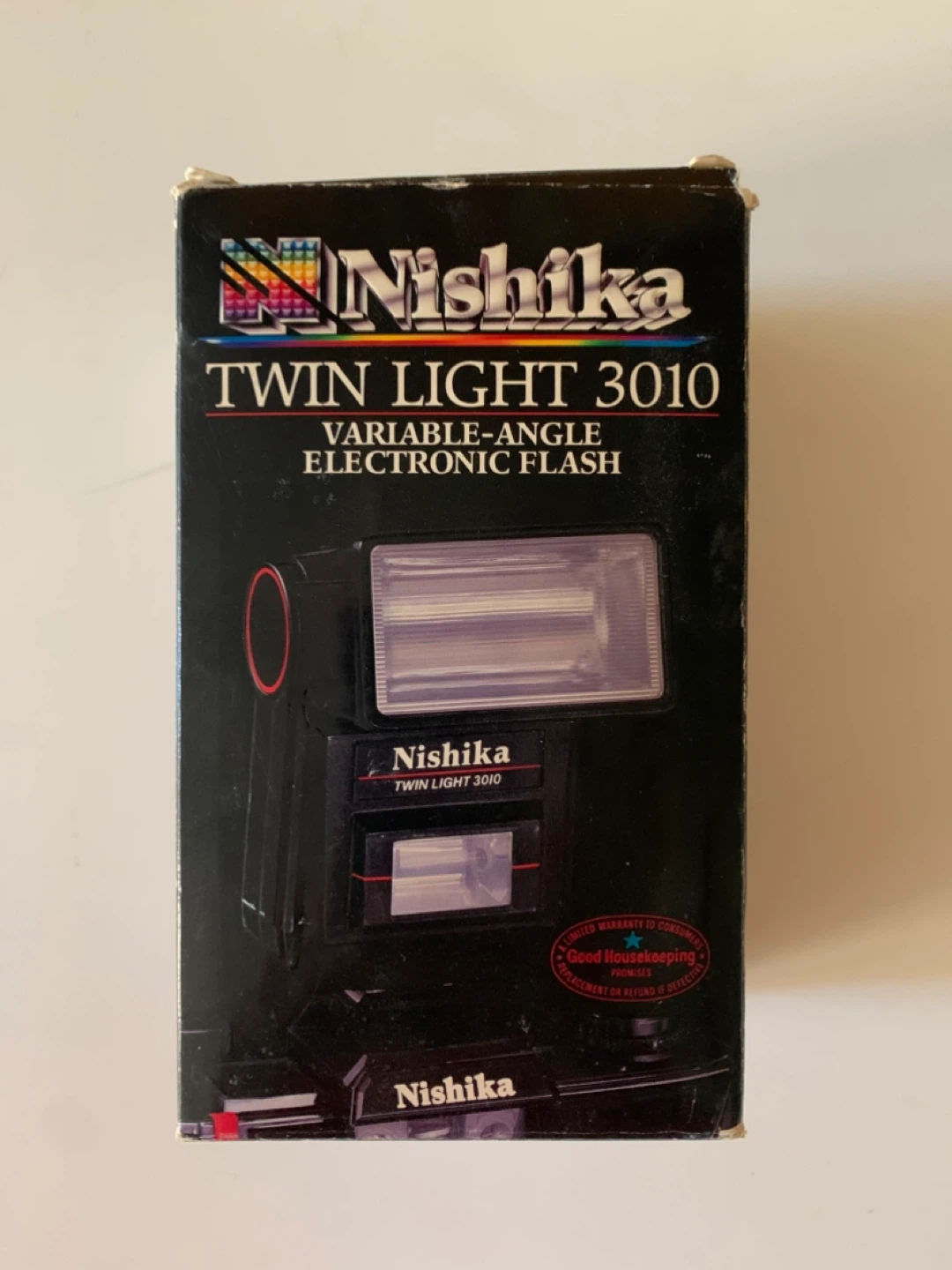 Nishika Twin Light 3010 Variable-Angle Electronic Flash