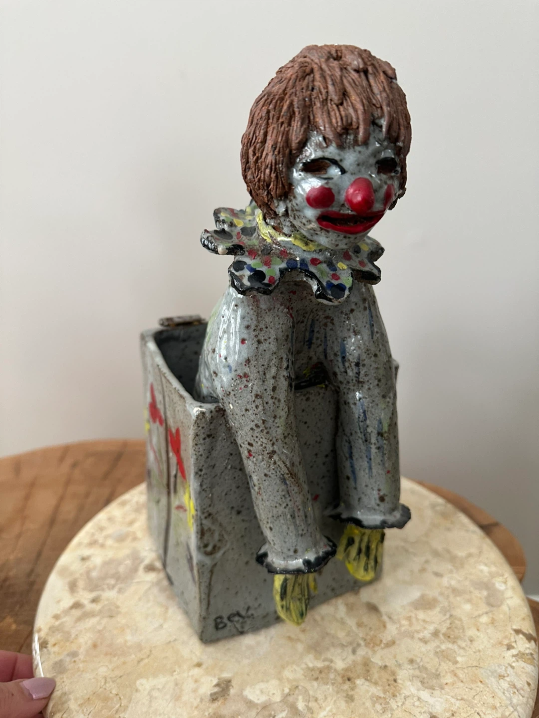 Clown jack in the  box art piece - photo 4