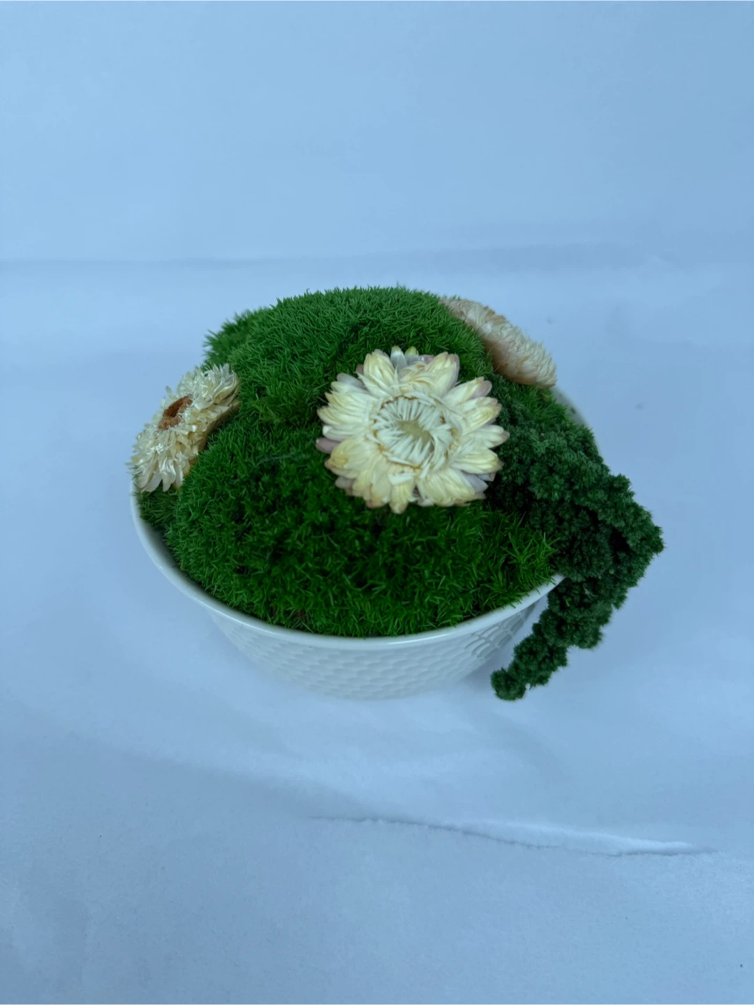 Moss and Flower Bowl