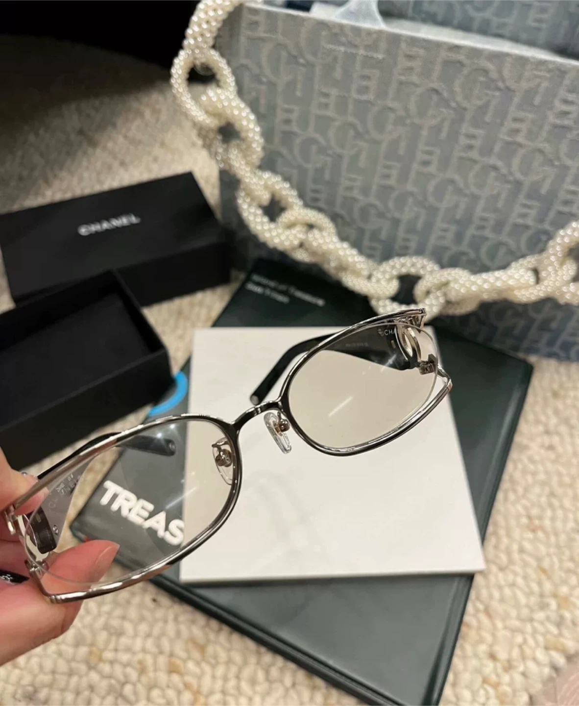 Chanel Eyeglasses 4224 C.125 Size 56-16-130 - photo 2