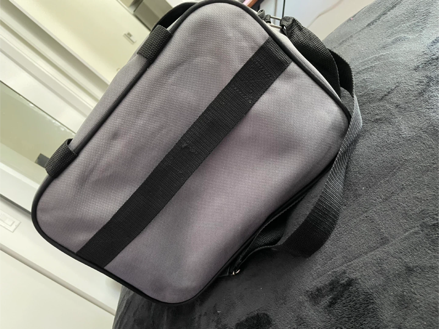 US Traveler Tote Bag ( Grey w/ Black Trim - photo 2