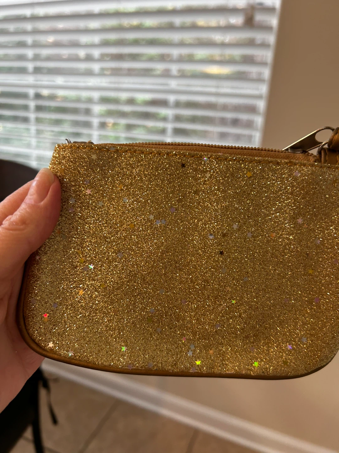 Golden Nugget Gold Glitter Purse - photo 2