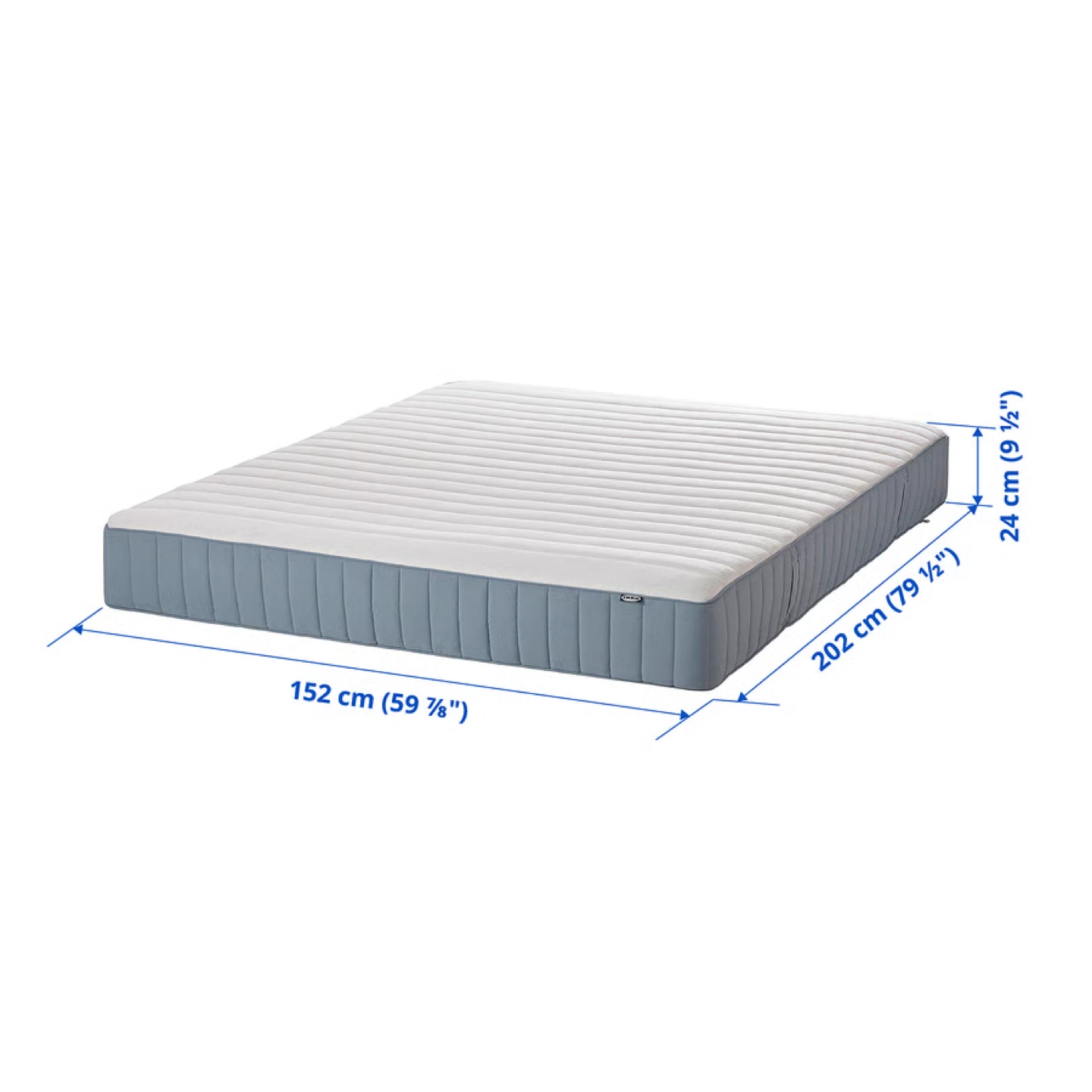 IKEA Hybrid mattress, firm/white, Queen - photo 3