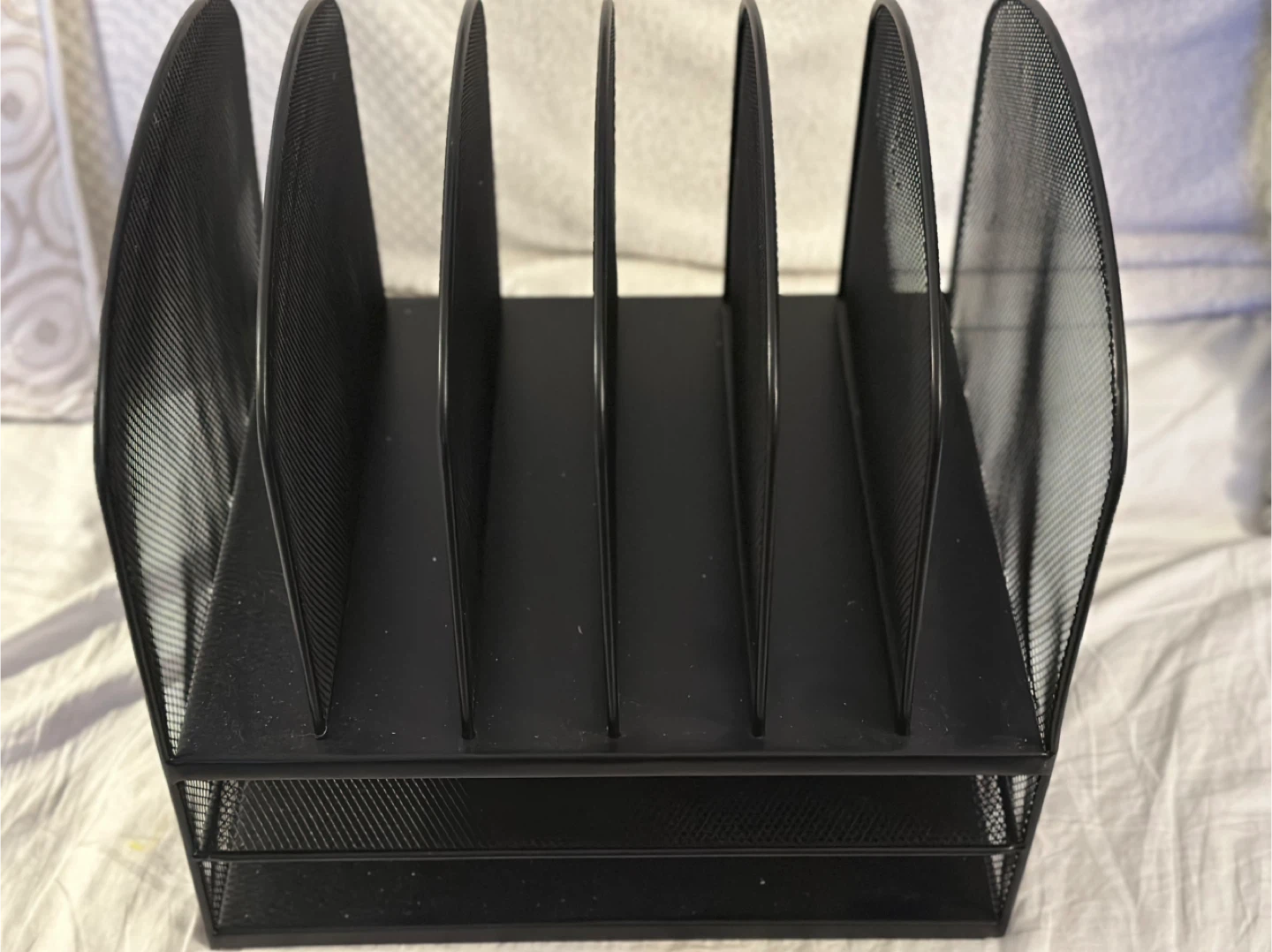 Black Mesh Desk Organizer - photo 2
