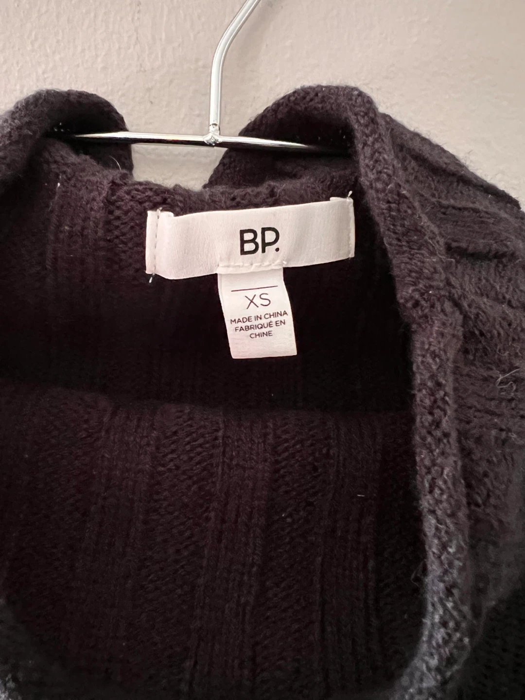 BP. Black Knit Turtleneck Dress - XS - photo 3