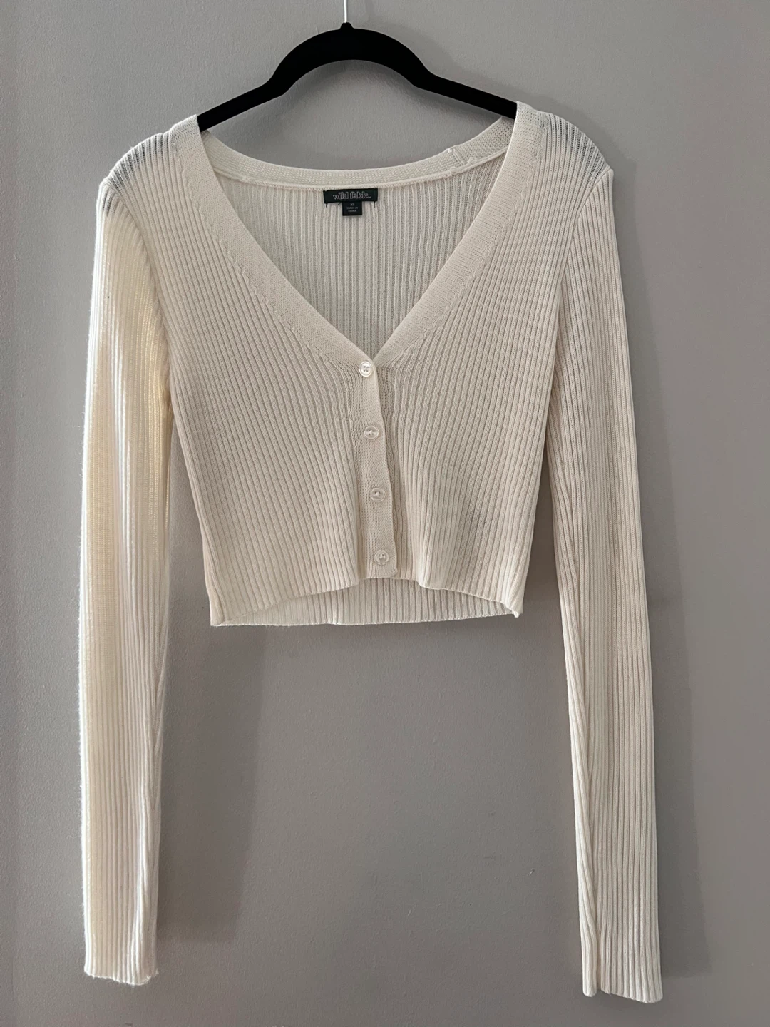 Wild Fable XS Cream Cardigan