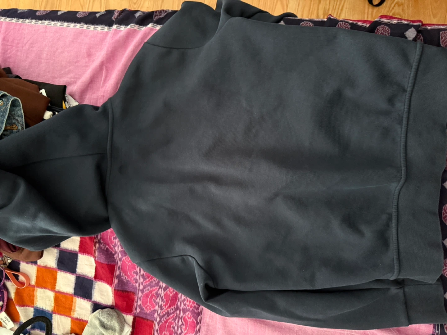 Polo Ralph Lauren Navy Blue Zip-Up Hoodie - photo 2