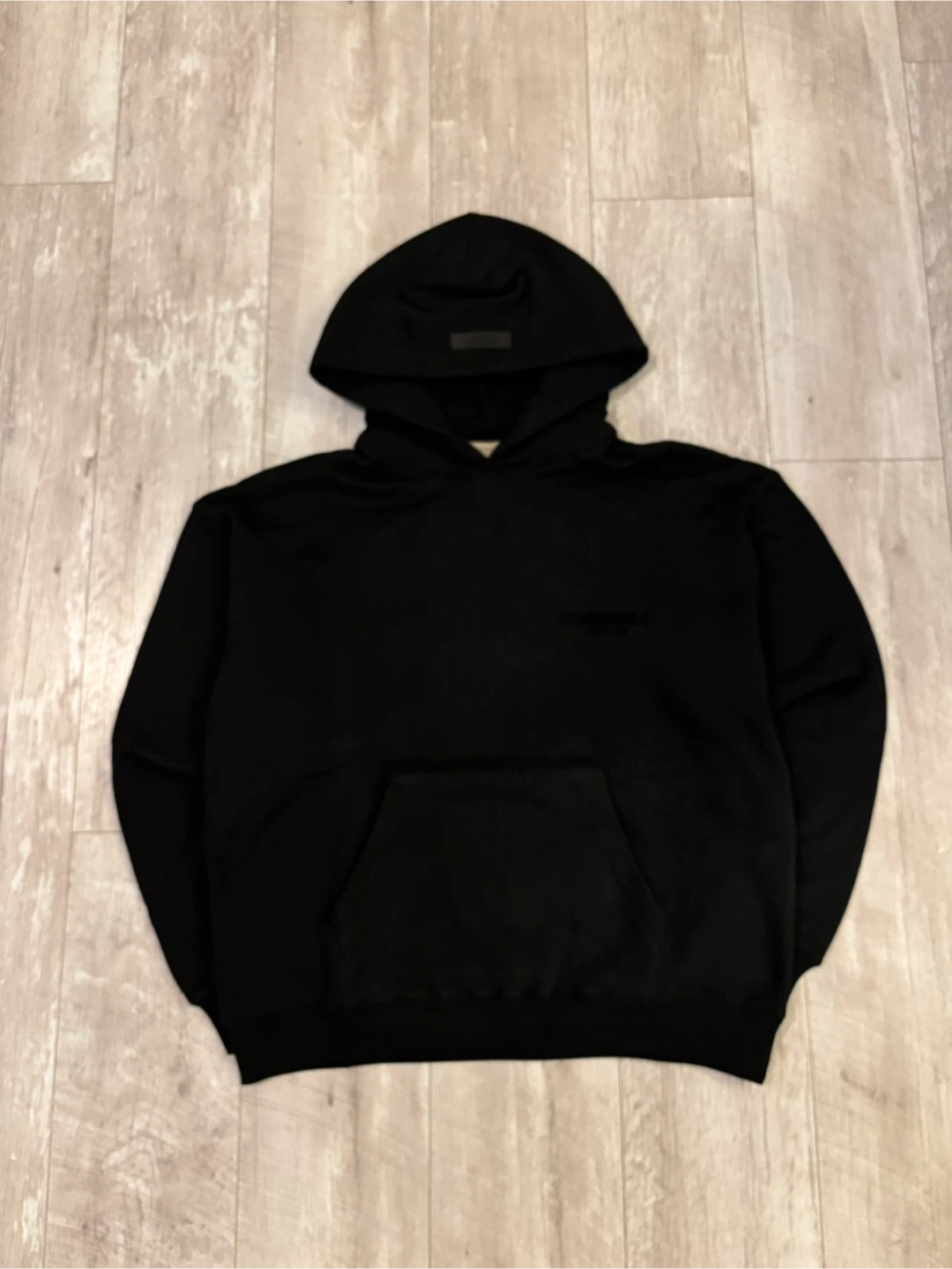 Essentials Fear of God Black Hoodie - photo 3