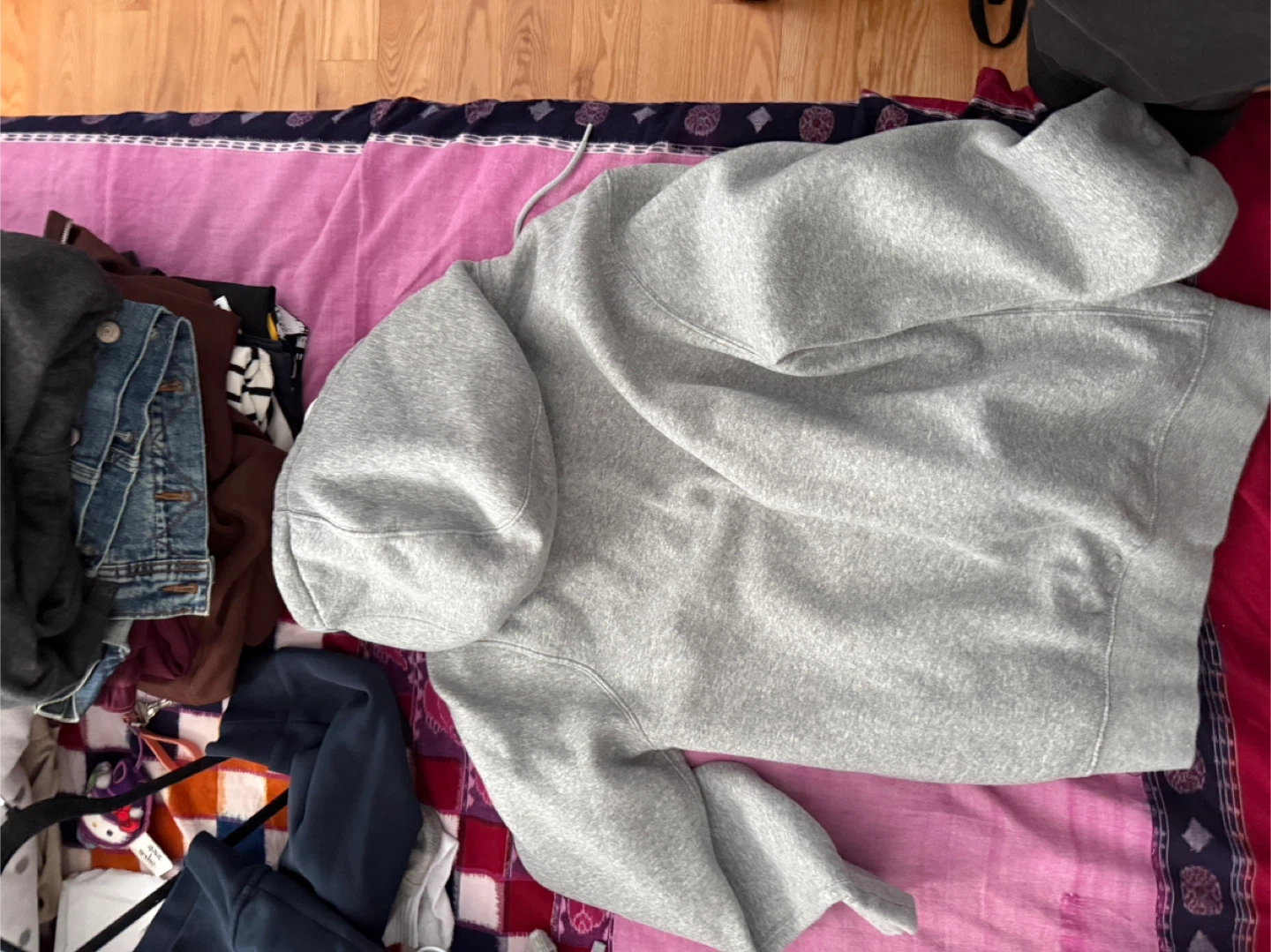 Nike Grey Full-Zip Hoodie - photo 2