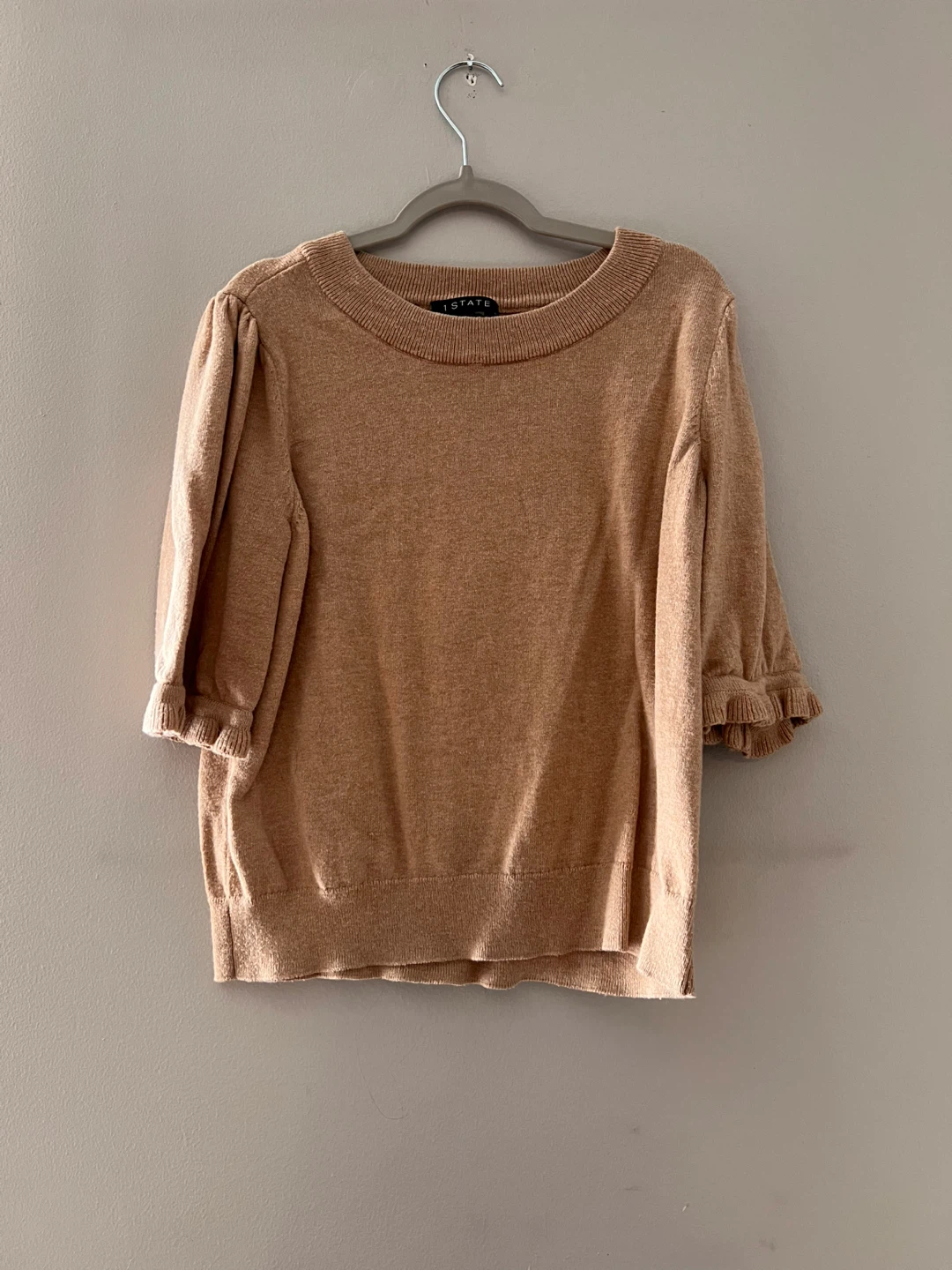 1. STATE Women's Beige Sweater - Size Small