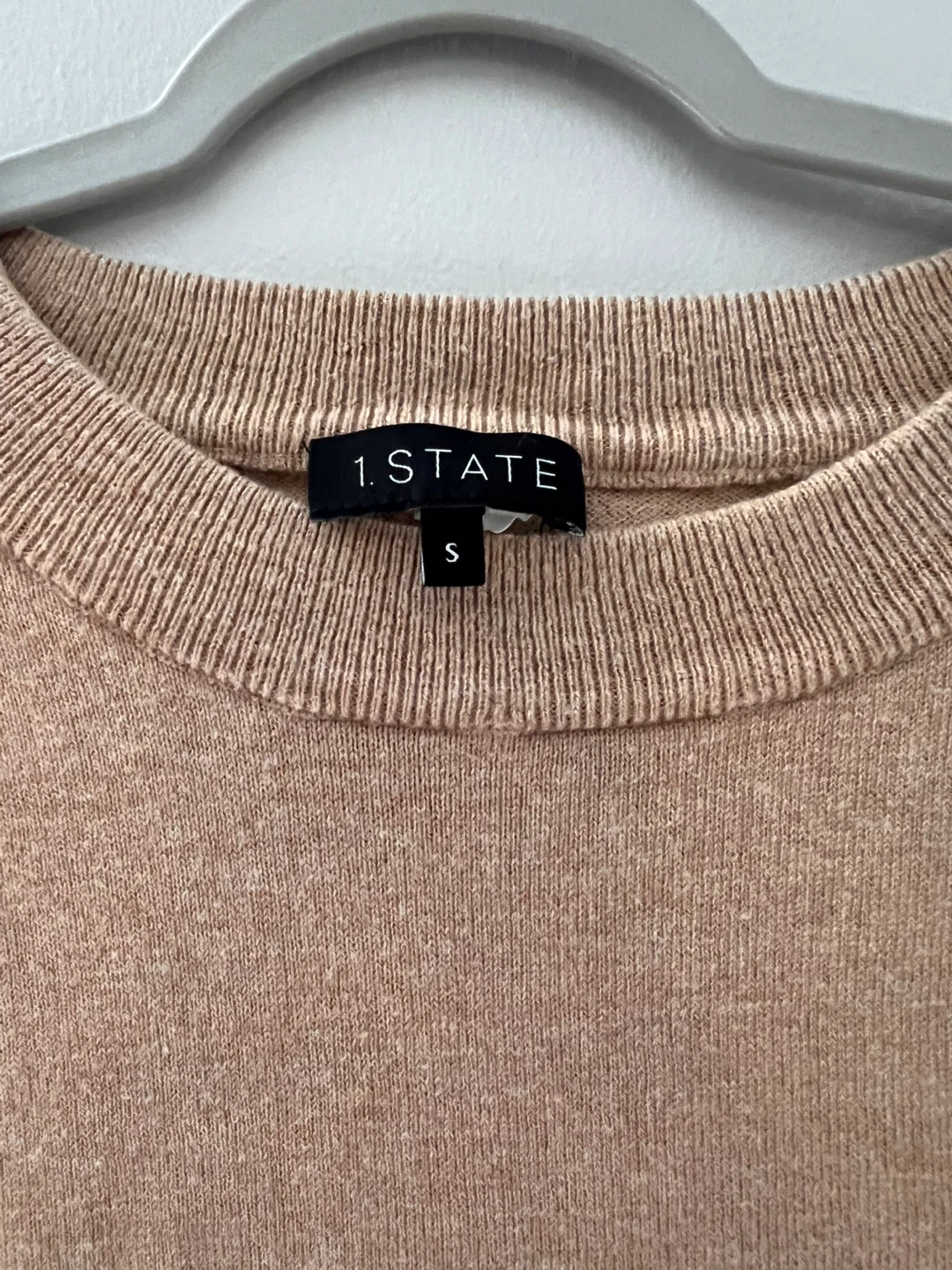 1. STATE Women's Beige Sweater - Size Small - photo 2