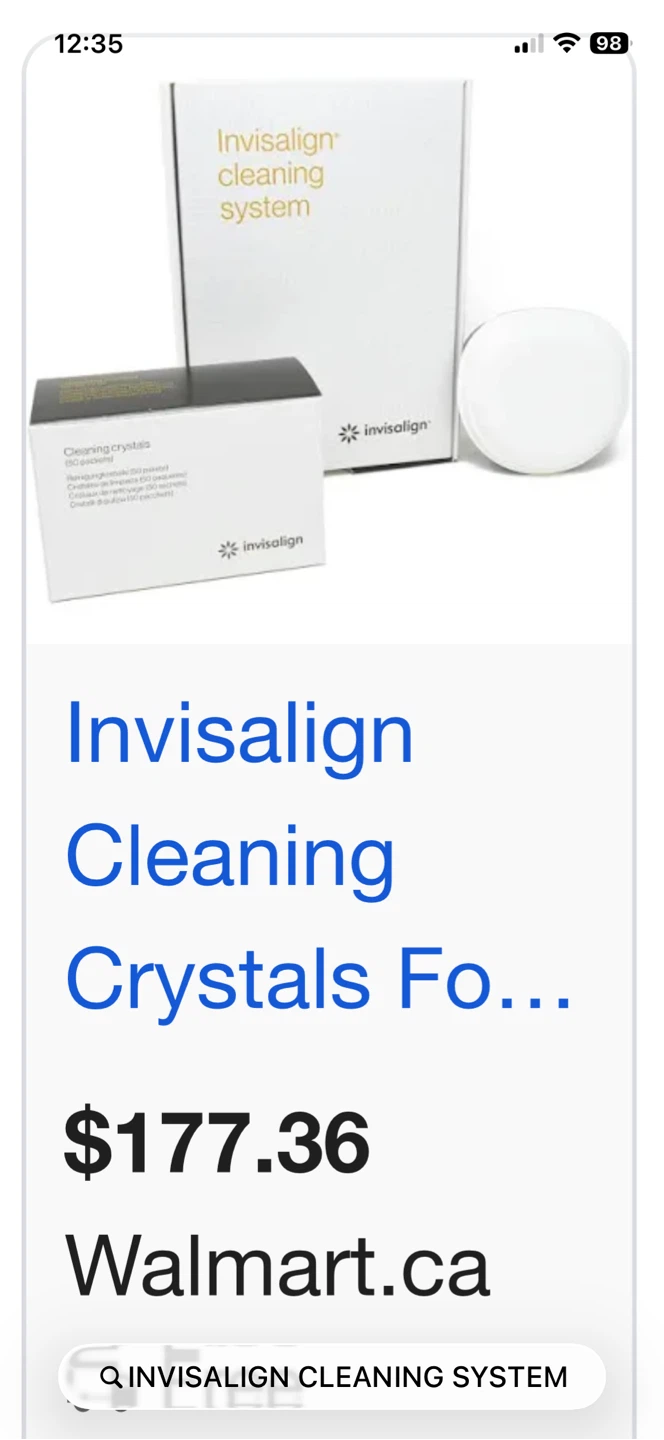 Invisalign Cleaning System