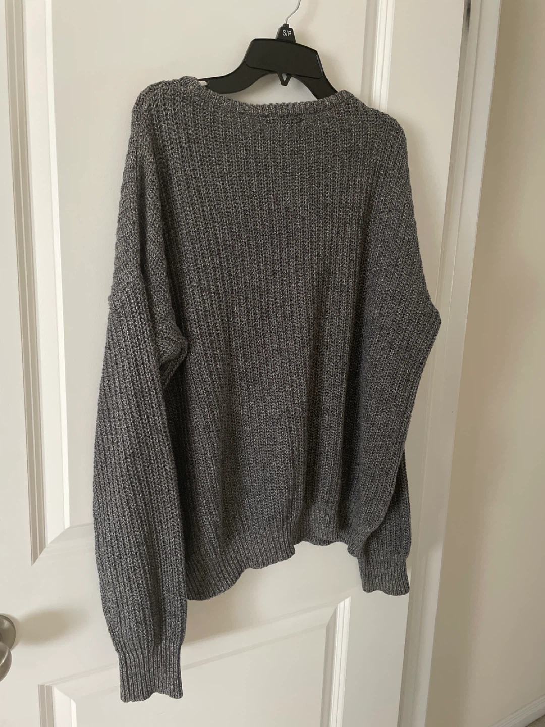 American Apparel Grey Knit Sweater - Size M - photo 3