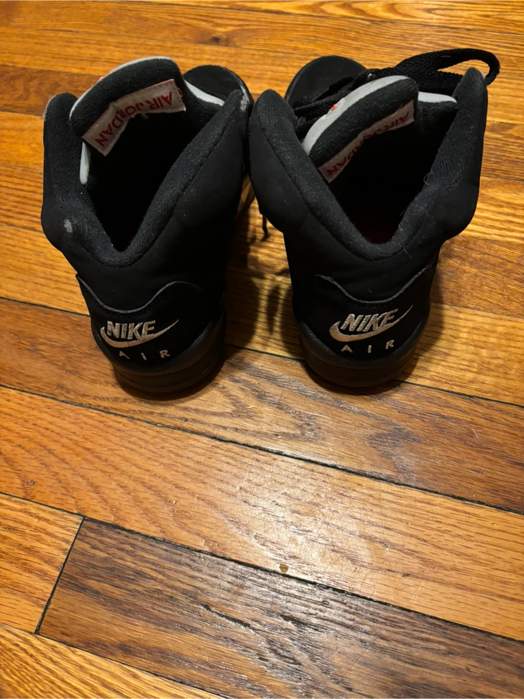 Nike Air Jordan 5 Retro Black Youth Size 4 - photo 4