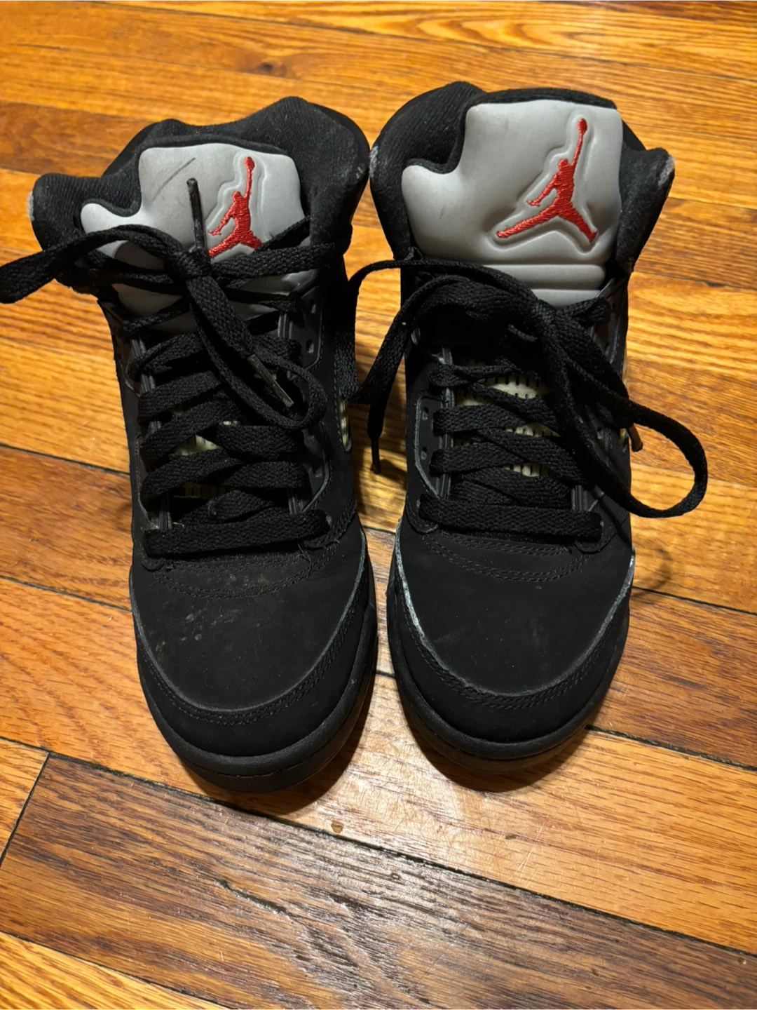 Nike Air Jordan 5 Retro Black Youth Size 4
