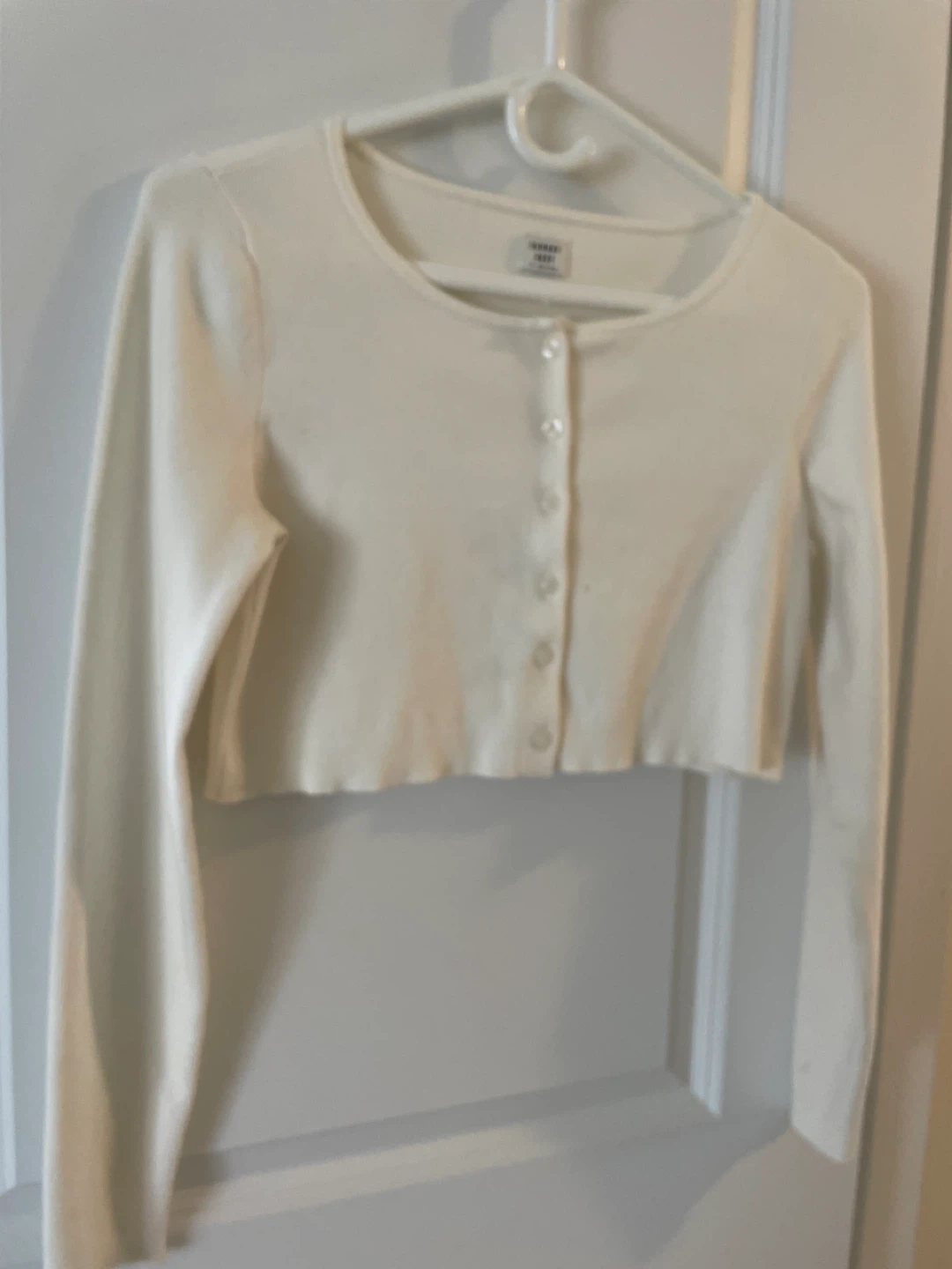 Sunday Best White Cardigan - Size S