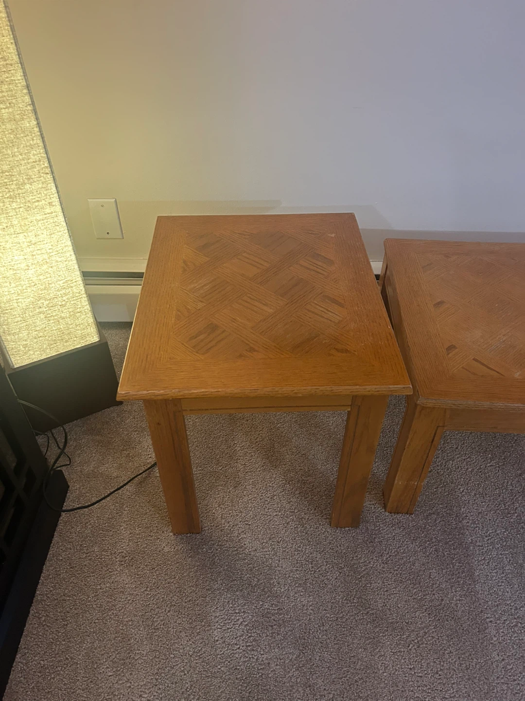 Wooden Coffee Table and End Tables - Set of 3 - photo 4
