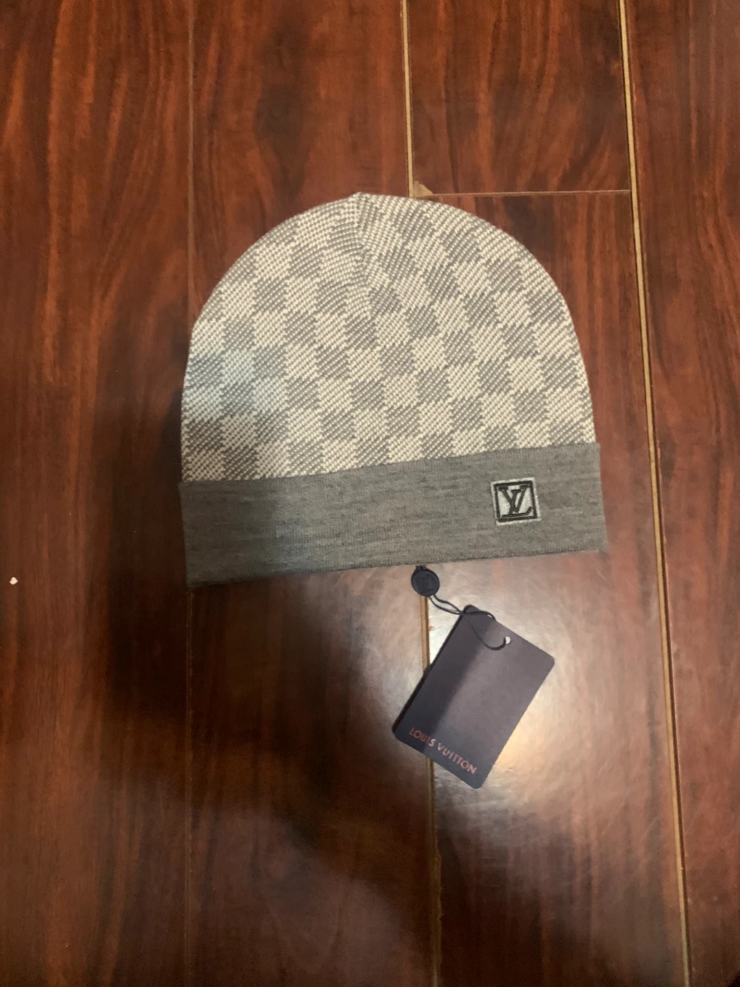 Louis Vuitton Grey Wool Beanie