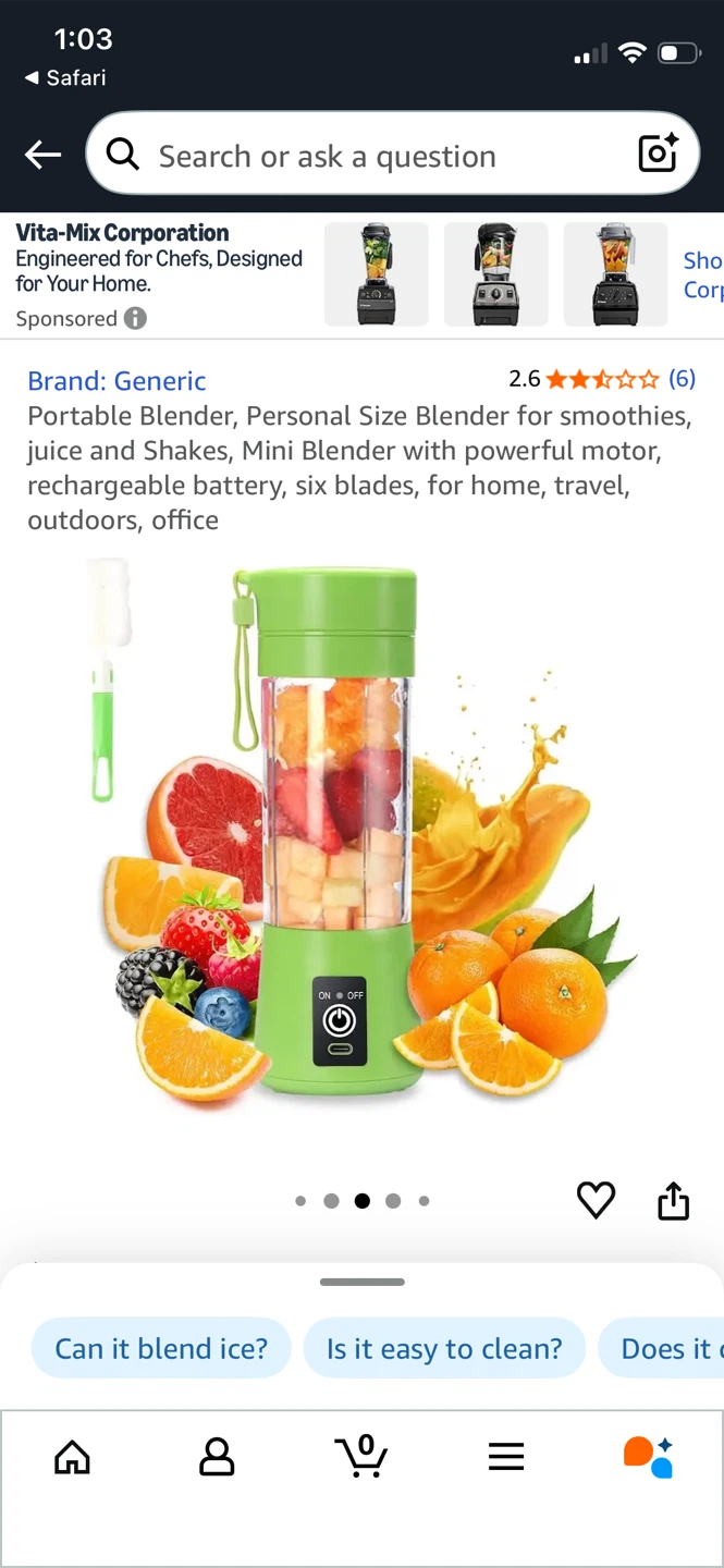 Joyoung Portable Blender - Brand  New! - photo 4