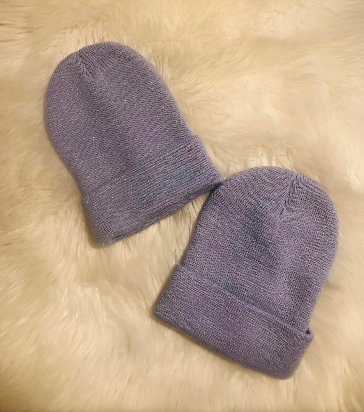 Cute Beanie Hats - Pink, Blue, Purple - photo 2