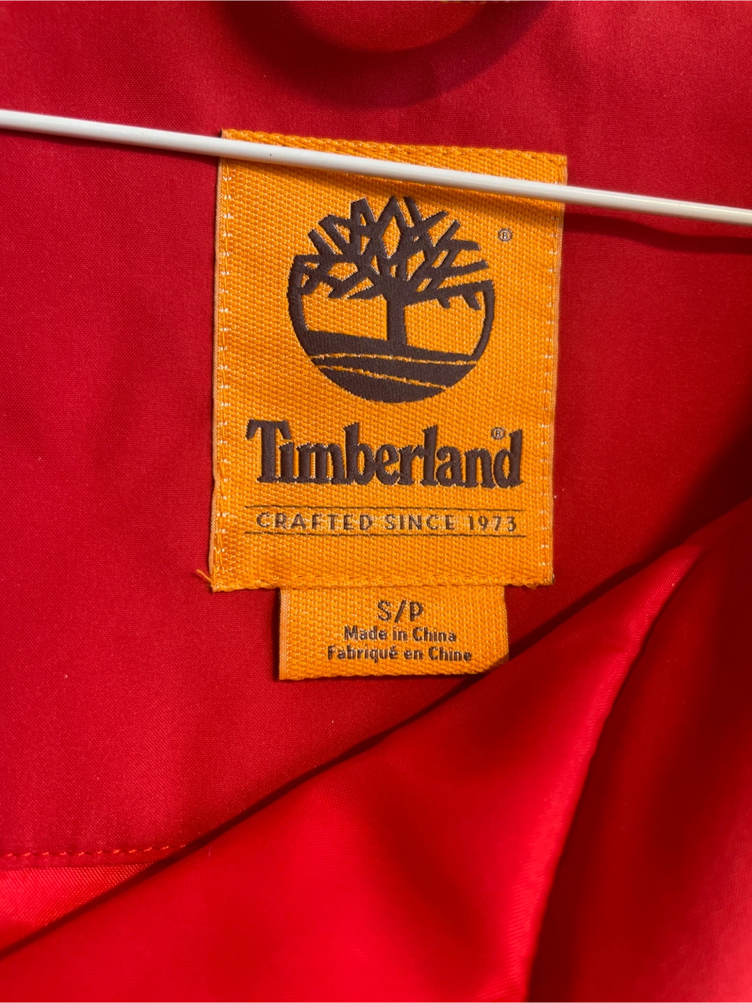Timberland Red Jacket - Size S - photo 2