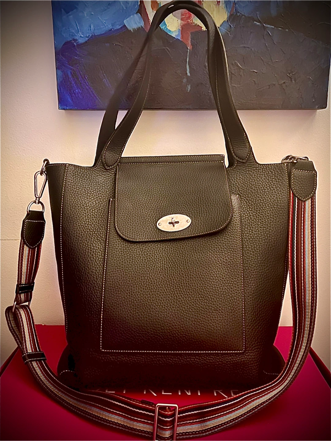 Mulberry x Paul Smith Antony Tote Bag, Rare.