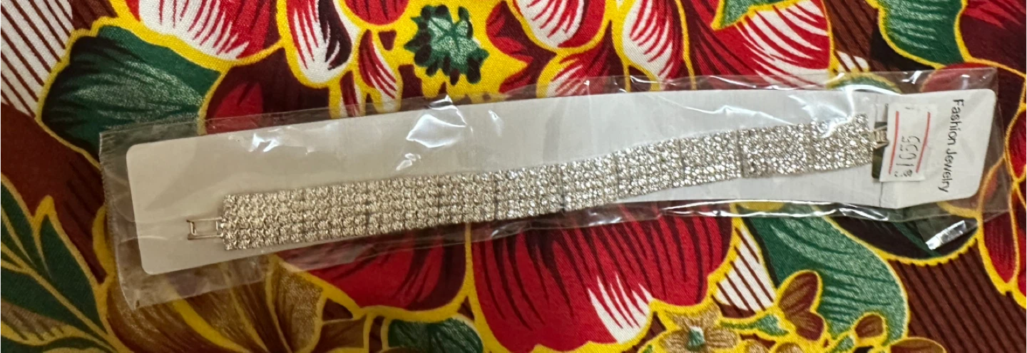 Fashion Jewelry Rhinestone Choker - New
