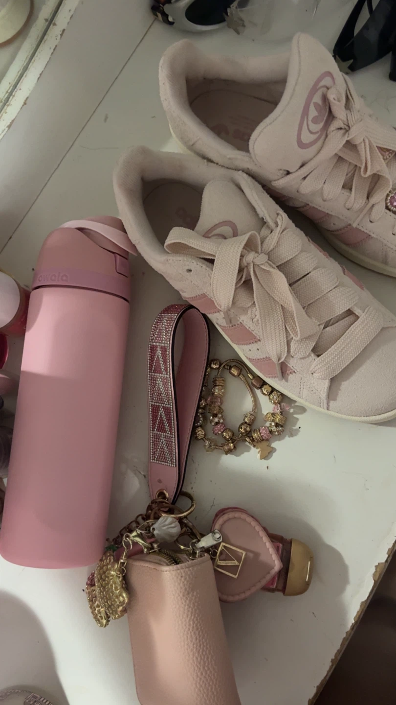 Adidas Campus 00s Cream Pink Shoes - photo 3