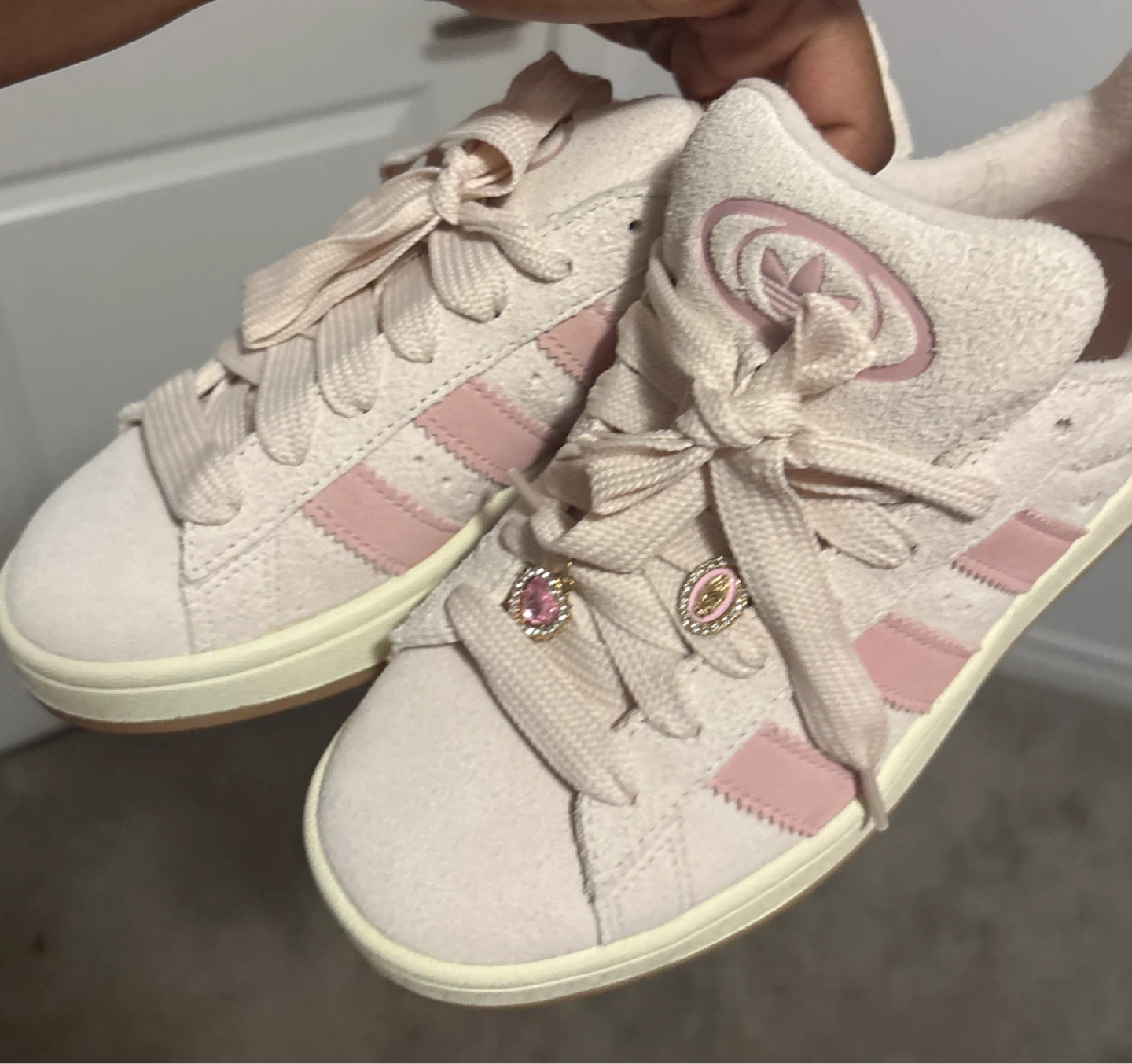 Adidas Campus 00s Cream Pink Shoes