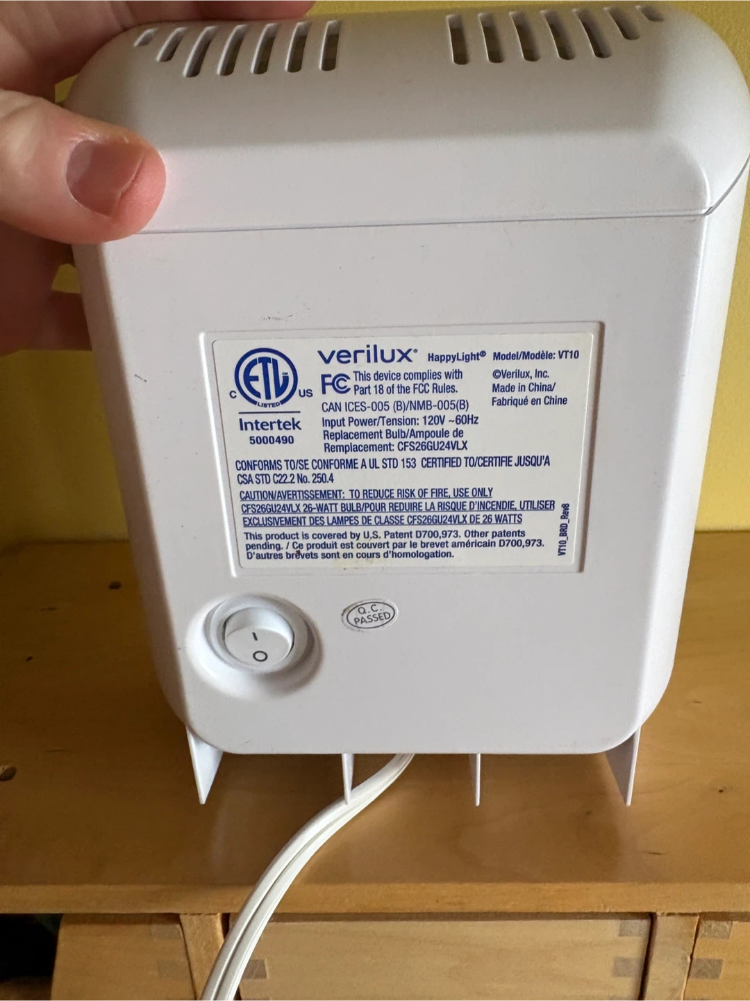 Verilux HappyLight VT10 - photo 2