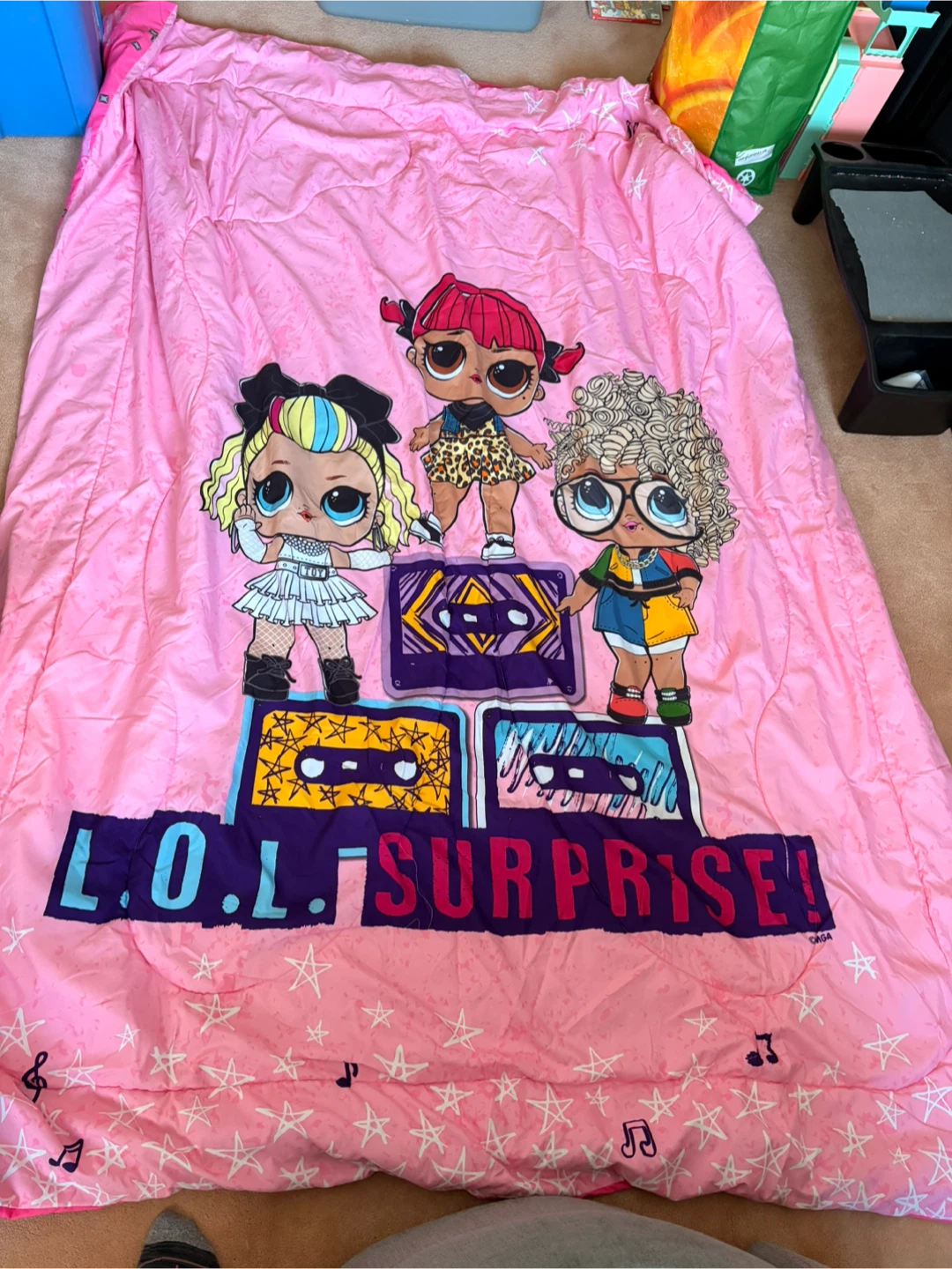 L.O.L. Surprise! Rock On Comforter & Sheet Set