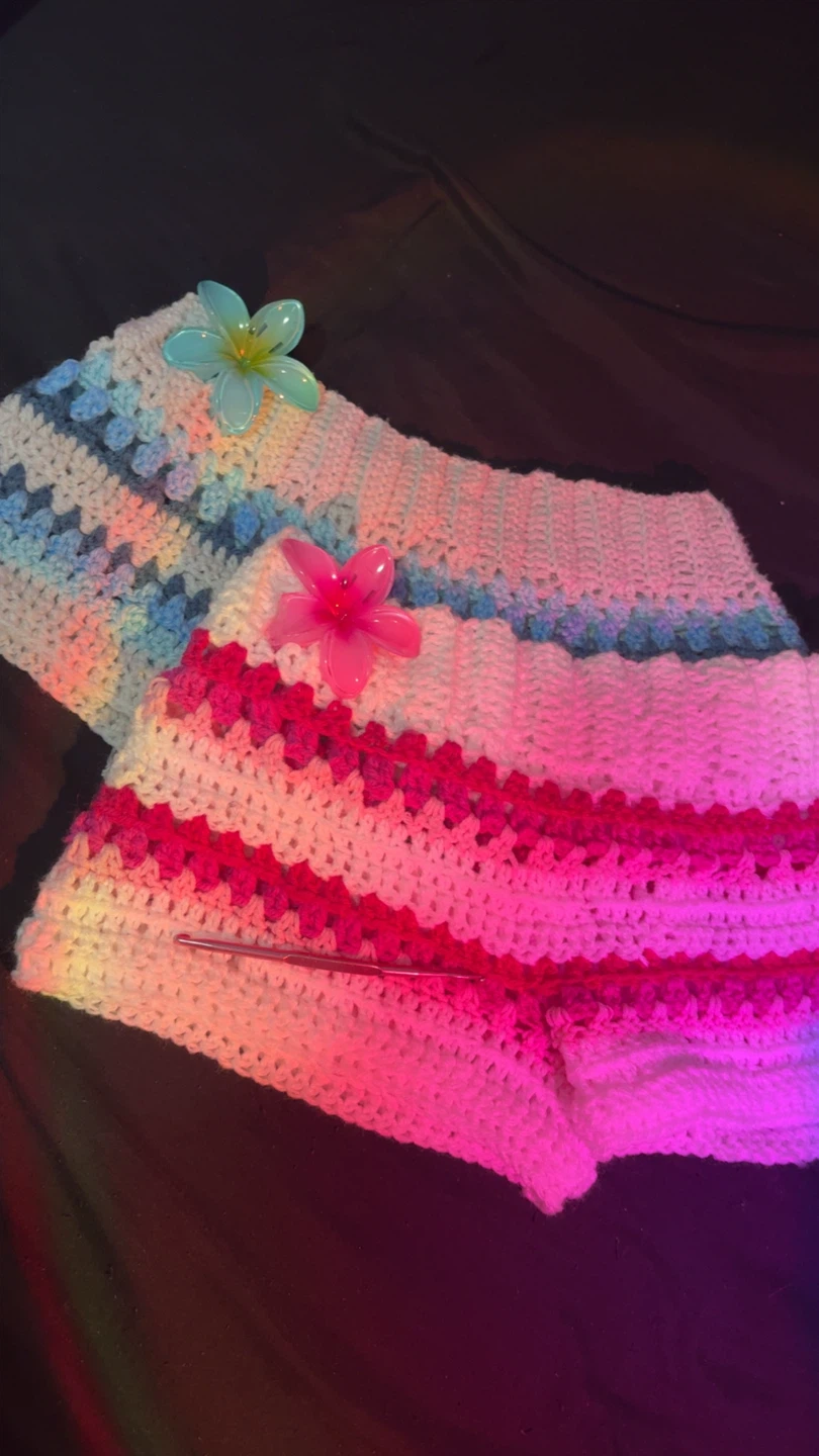 Handmade Crochet Shorts