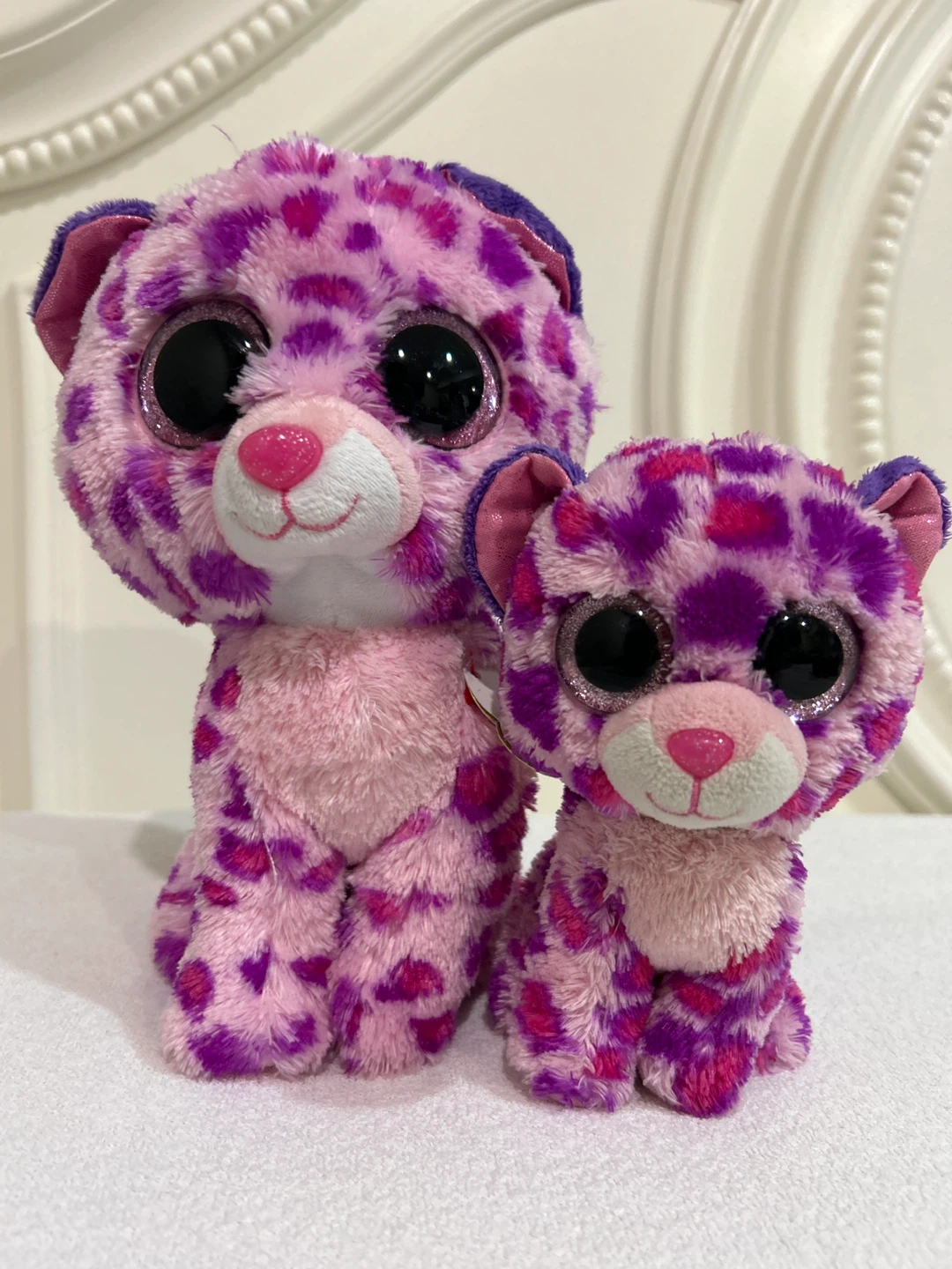 Ty Beanie Boos Plush Leopard Set