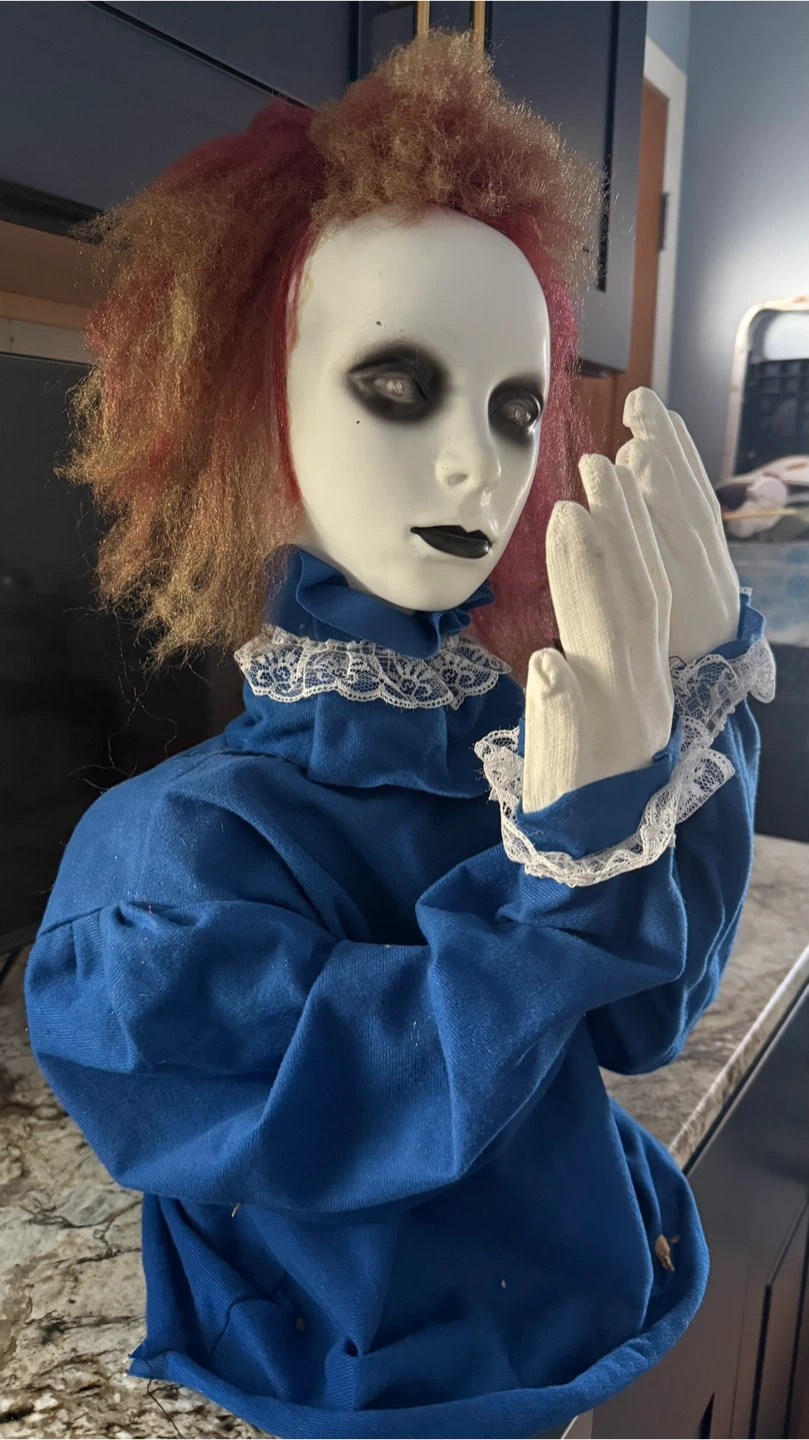 Halloween Animated Clown Decoration light up sound - photo 4