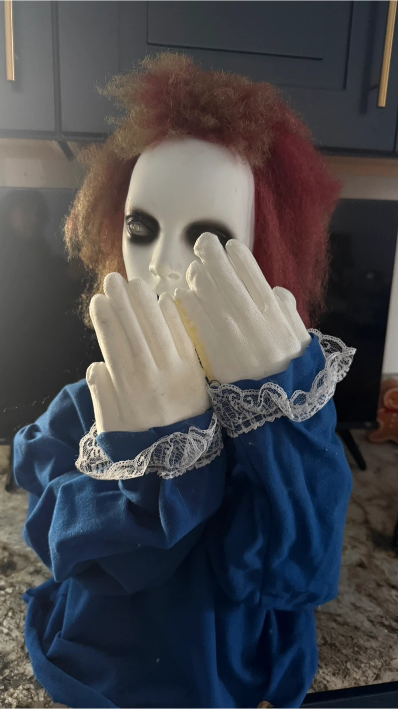 Halloween Animated Clown Decoration light up sound - photo 3