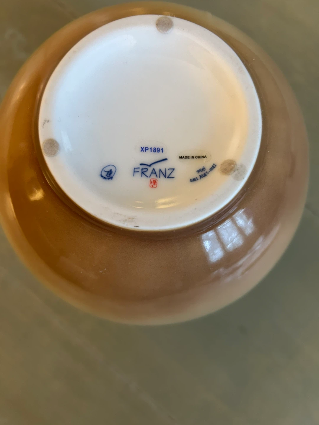 Lovely Vintage Franz Collection Rose Bowl Vase - photo 4