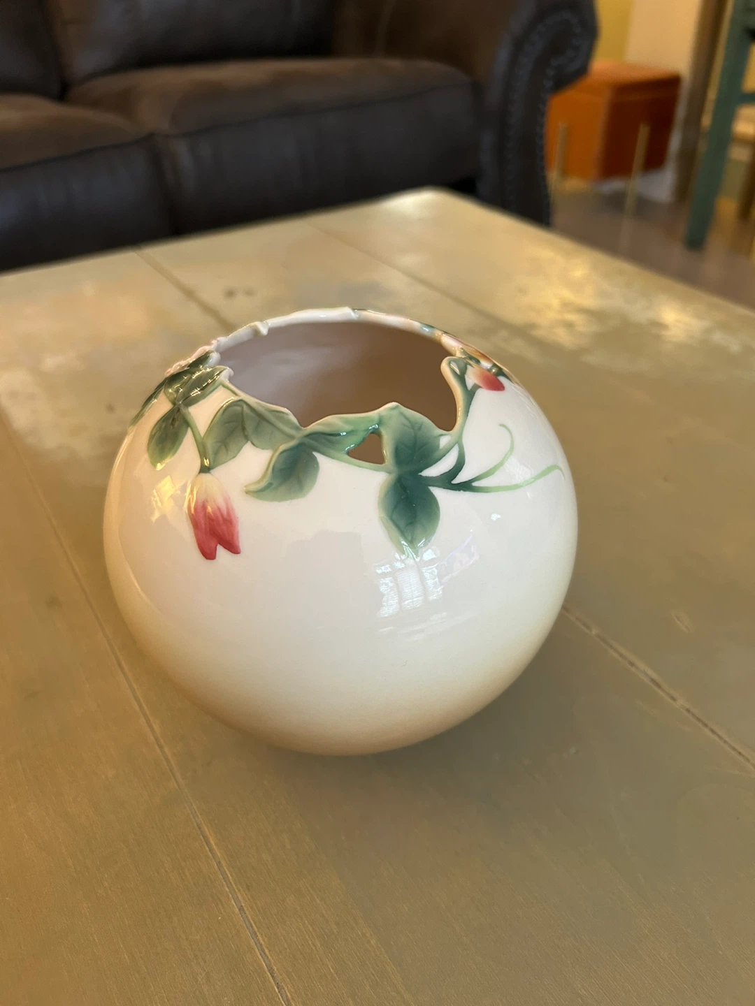 Lovely Vintage Franz Collection Rose Bowl Vase - photo 2