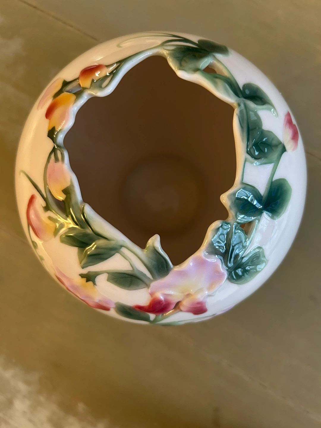 Lovely Vintage Franz Collection Rose Bowl Vase - photo 5