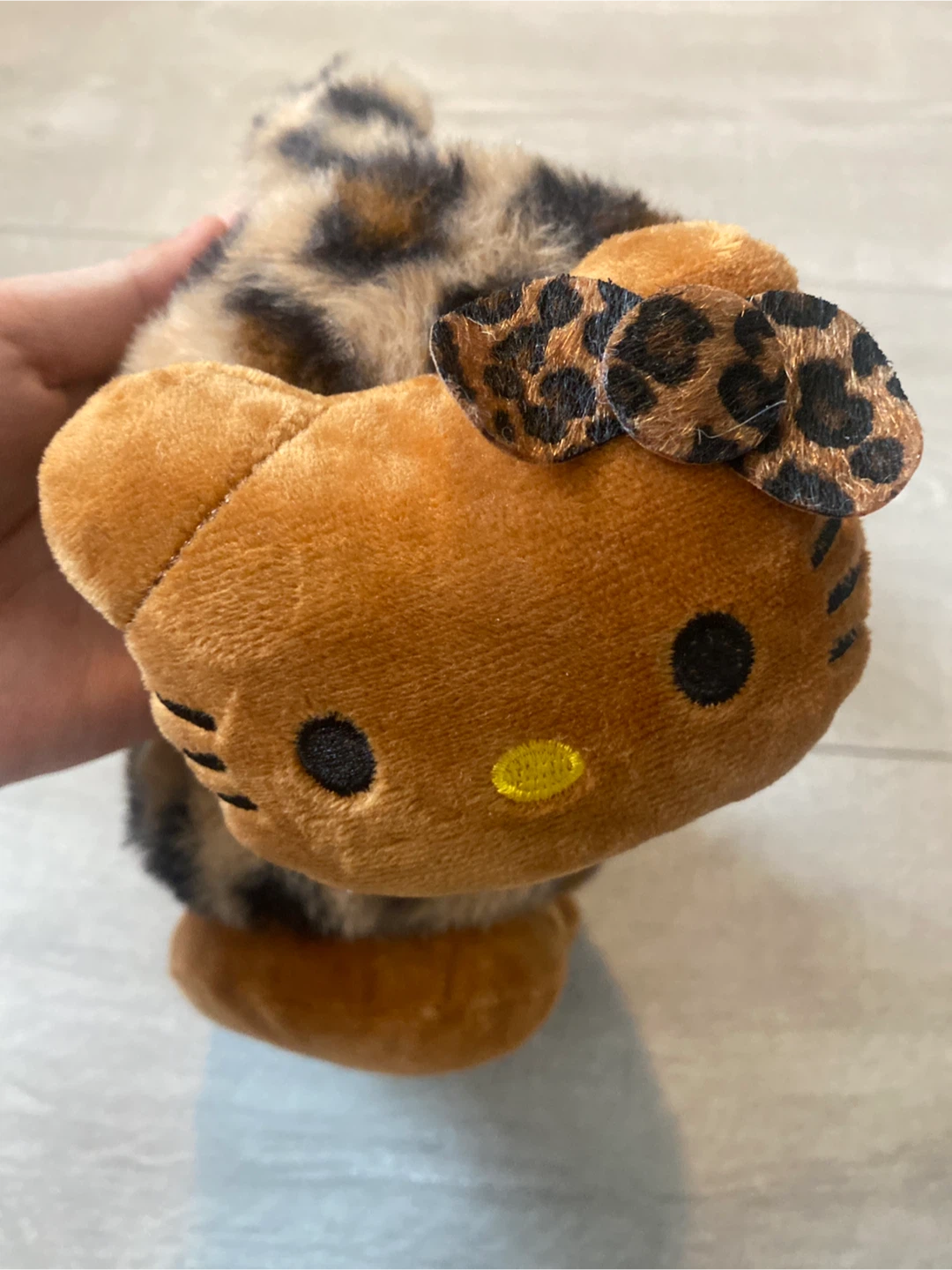 Hello Kitty Leopard Print Earmuffs