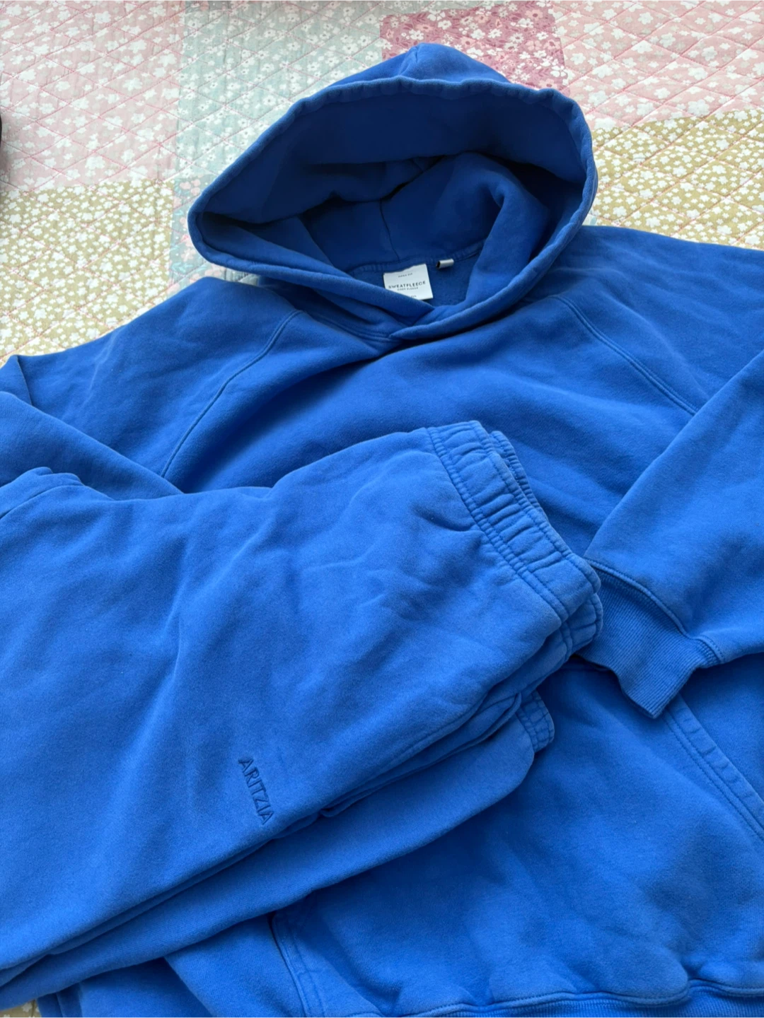 Aritzia jazz blue sweat set mega