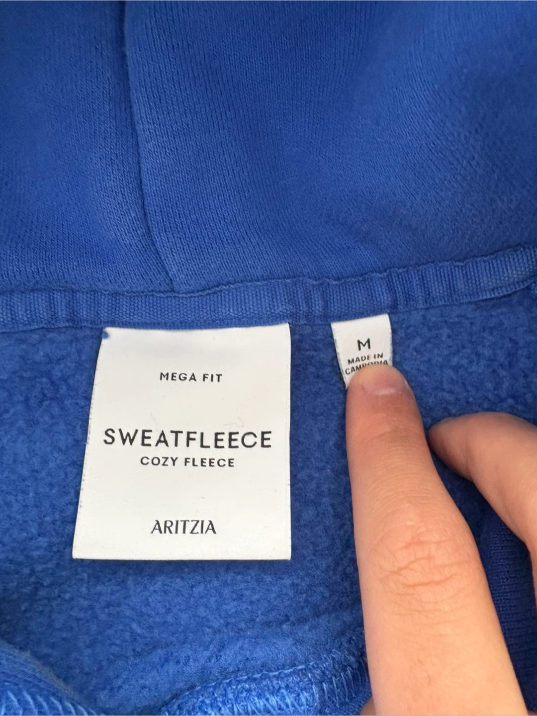 Aritzia jazz blue sweat set mega - photo 4