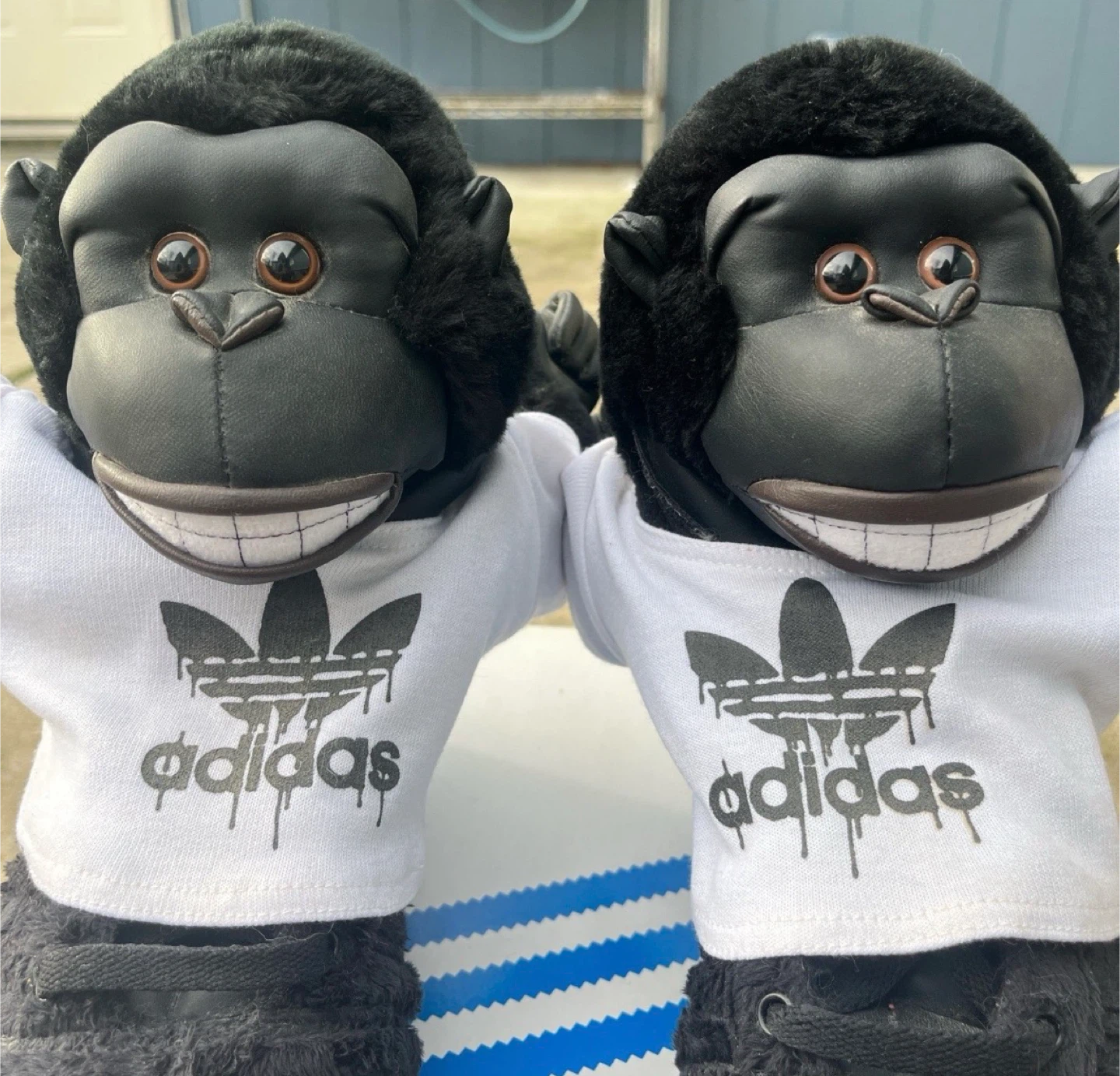 Adidas Jeremy Scott Gorilla Shoes US 8 - photo 2