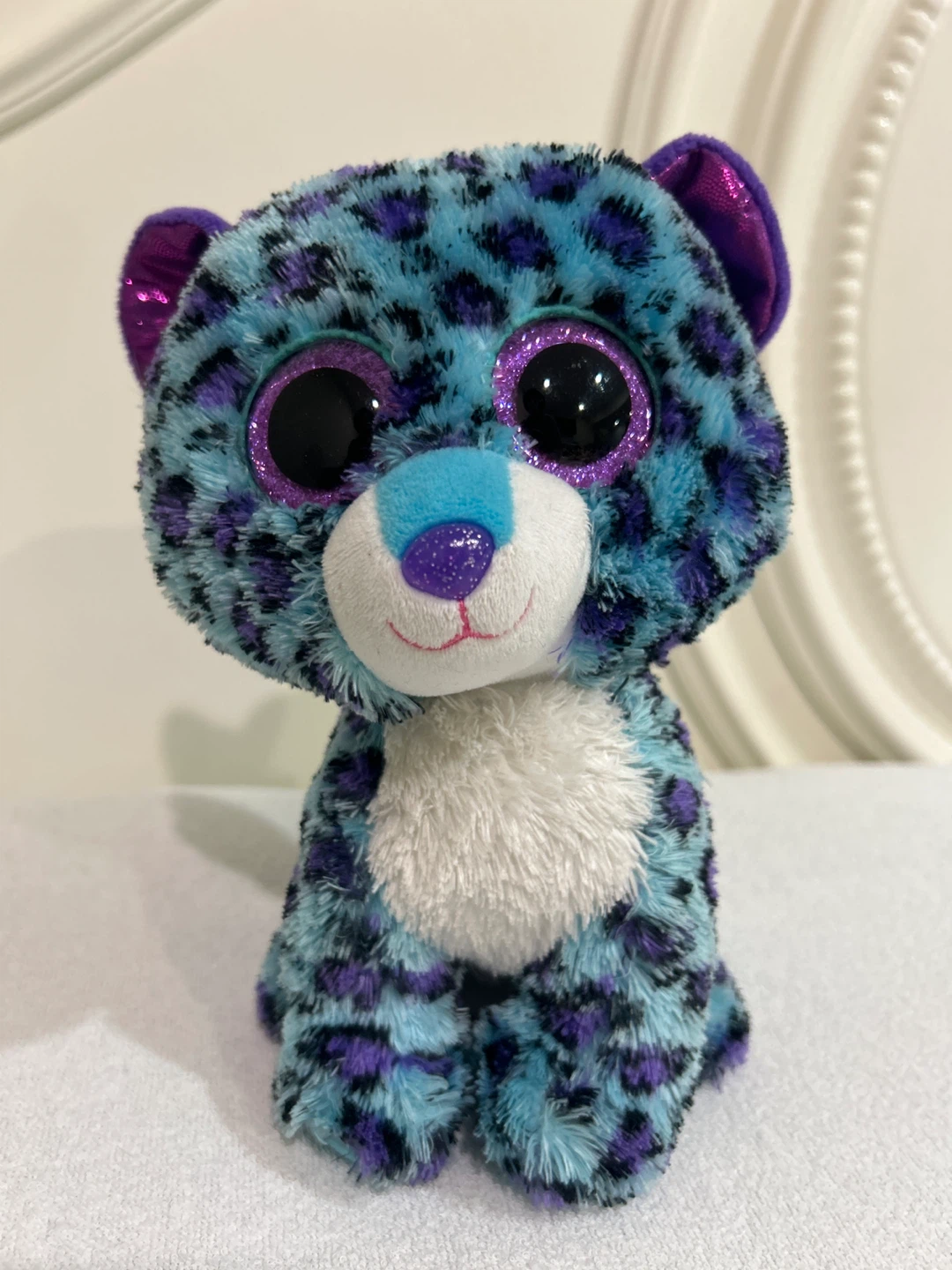 Ty Beanie Boo - Sapphire the Leopard Plush