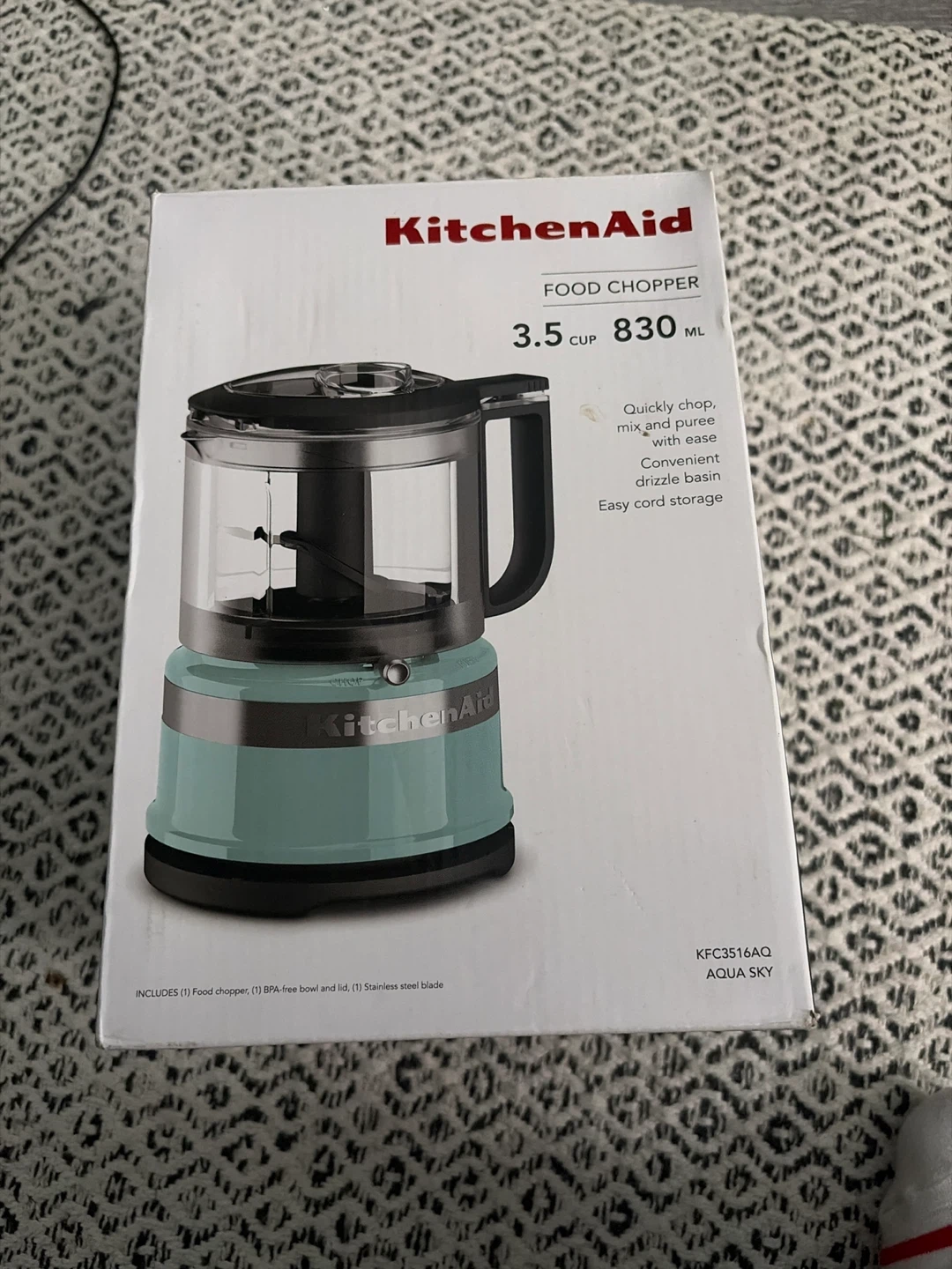 KitchenAid Food Chopper - Aqua Sky