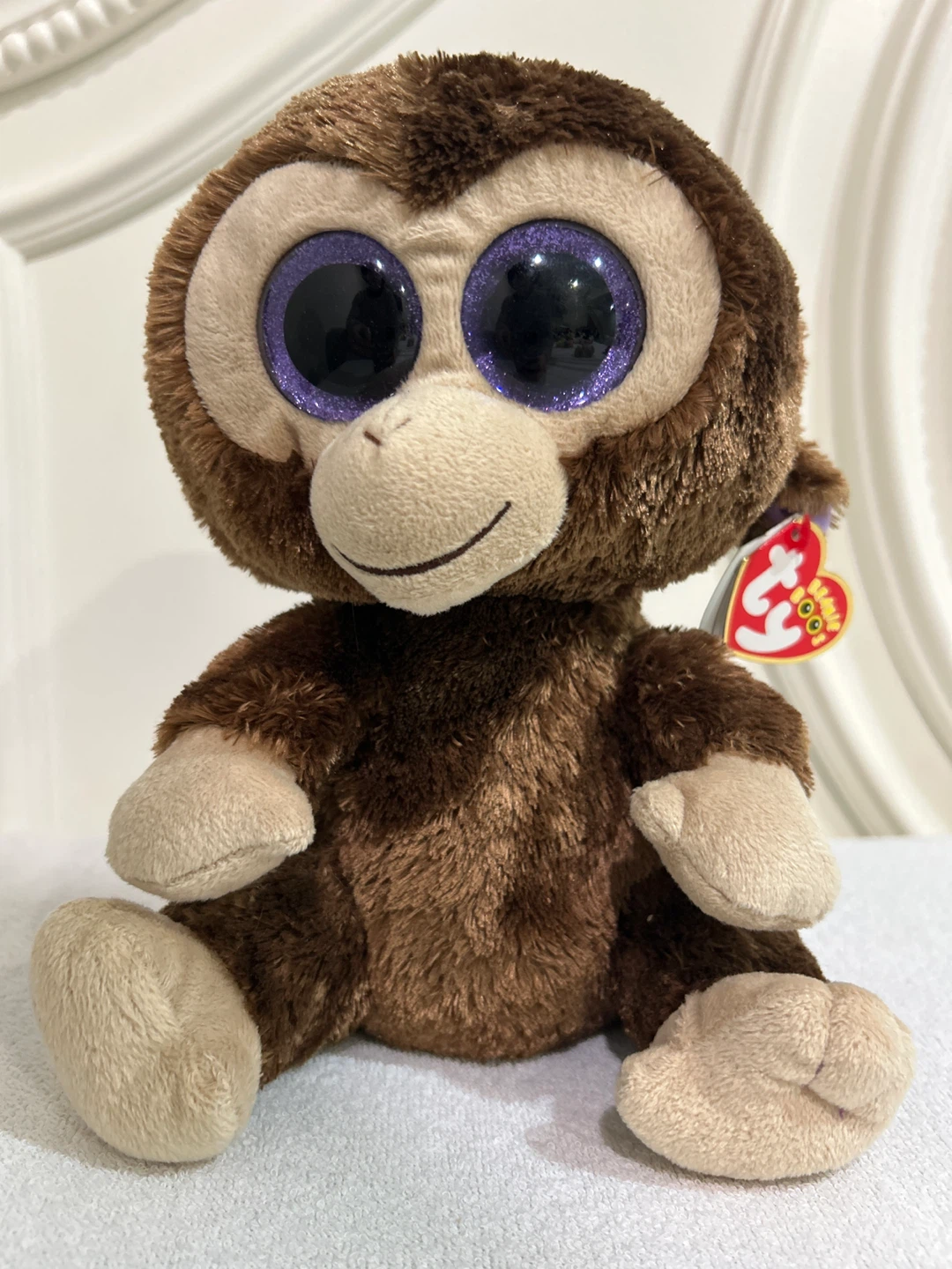 Ty Beanie Boos Muffin the Monkey Plush