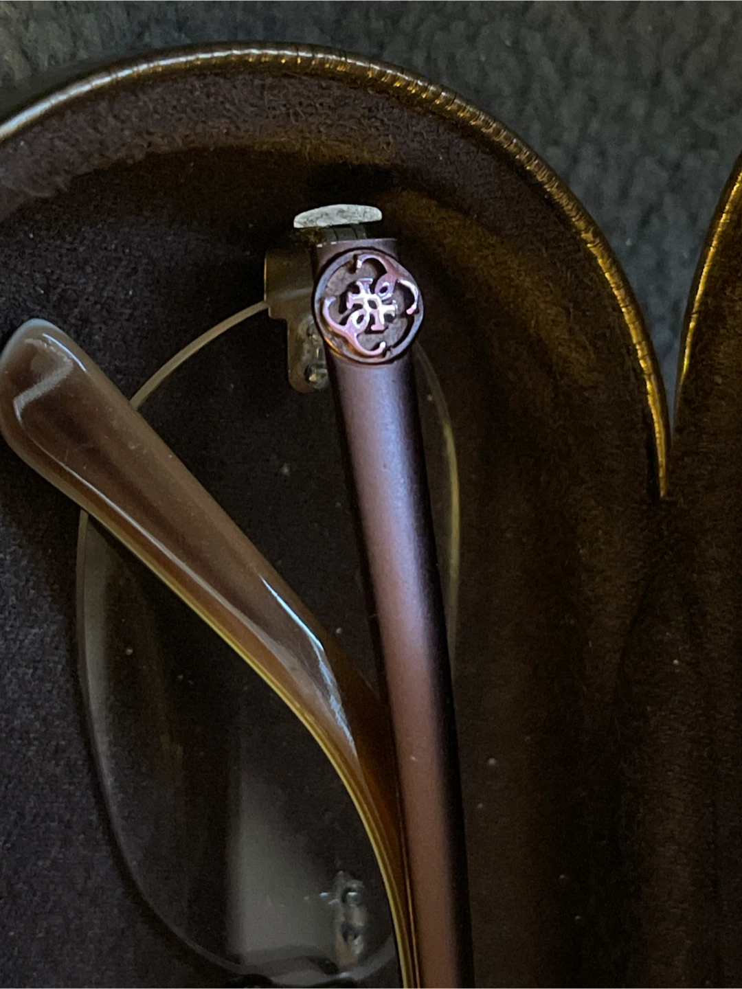 Guess Rimless Eyeglasses with Case - photo 5