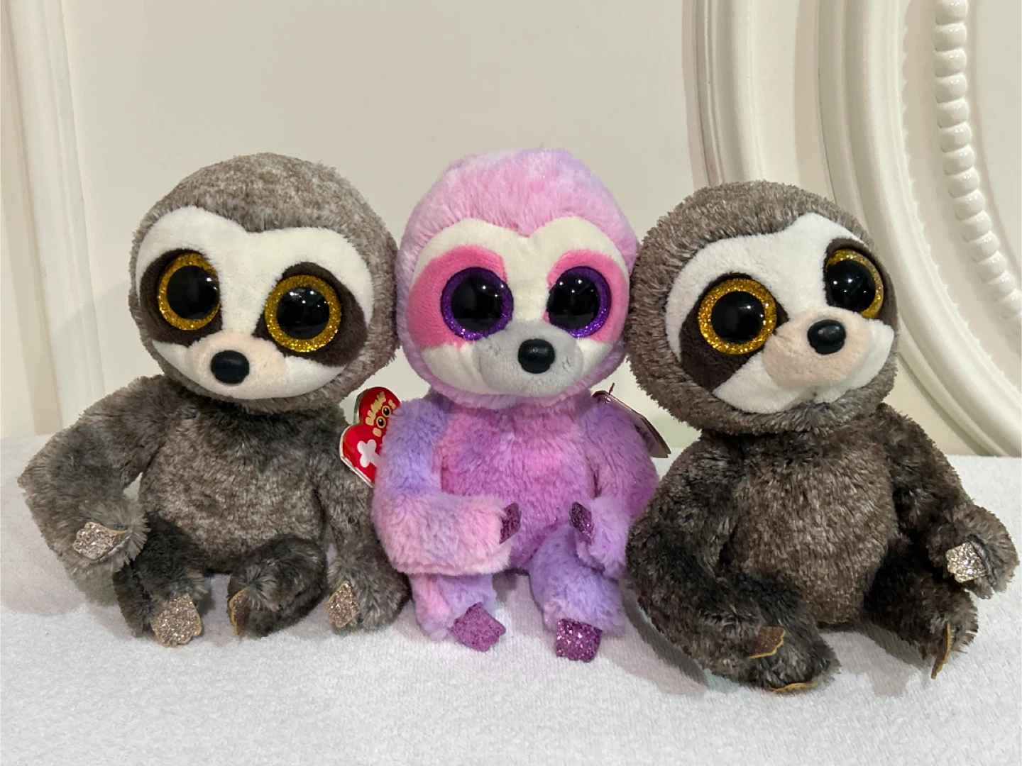Ty Beanie Boos Sloth Plush Toys