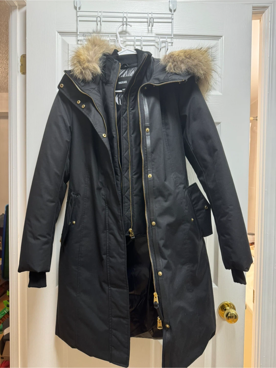 Mackage Montreal Black Winter Coat XS/TP - photo 3