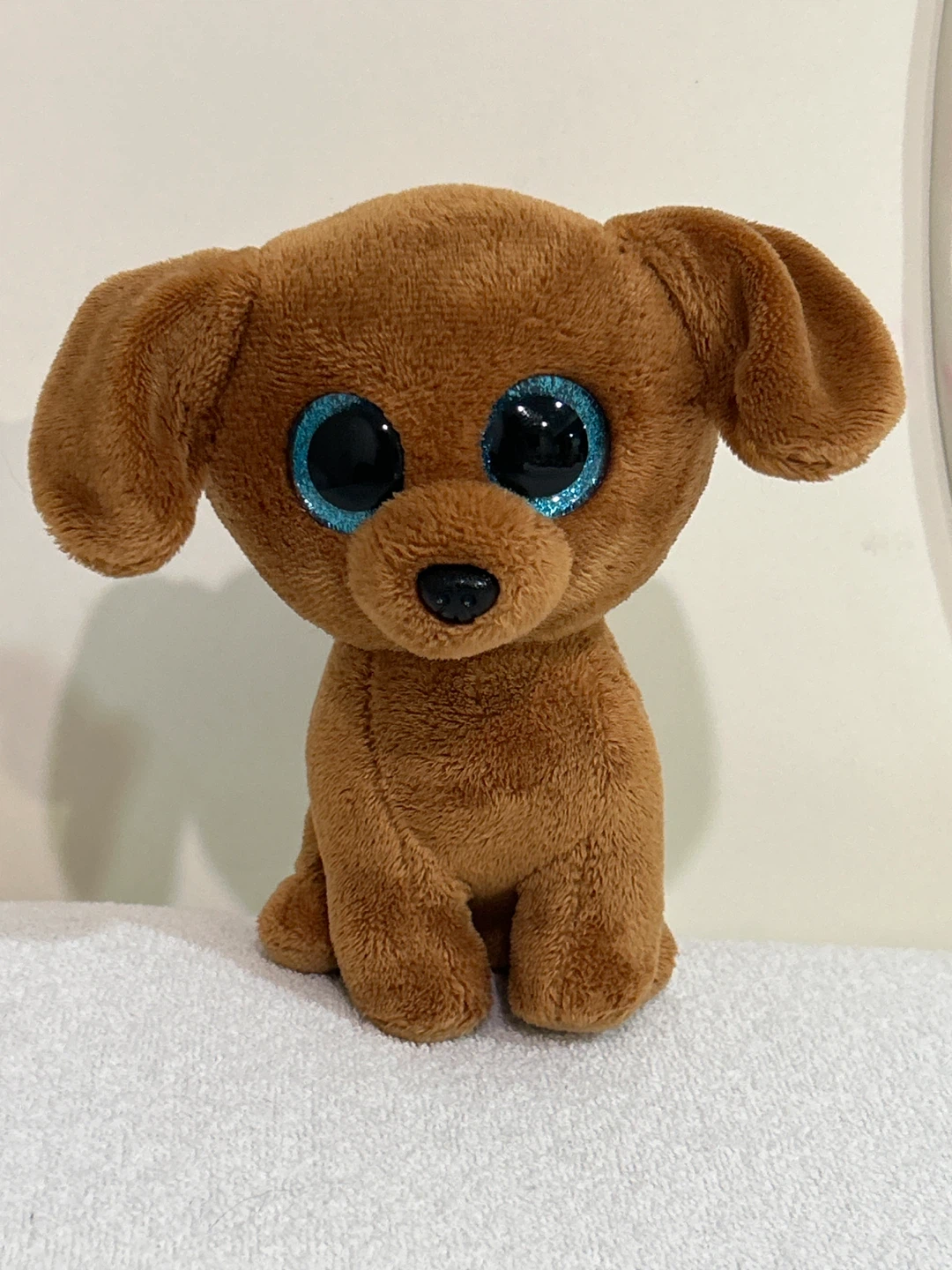 Ty Beanie Boo Brown Dog Plush